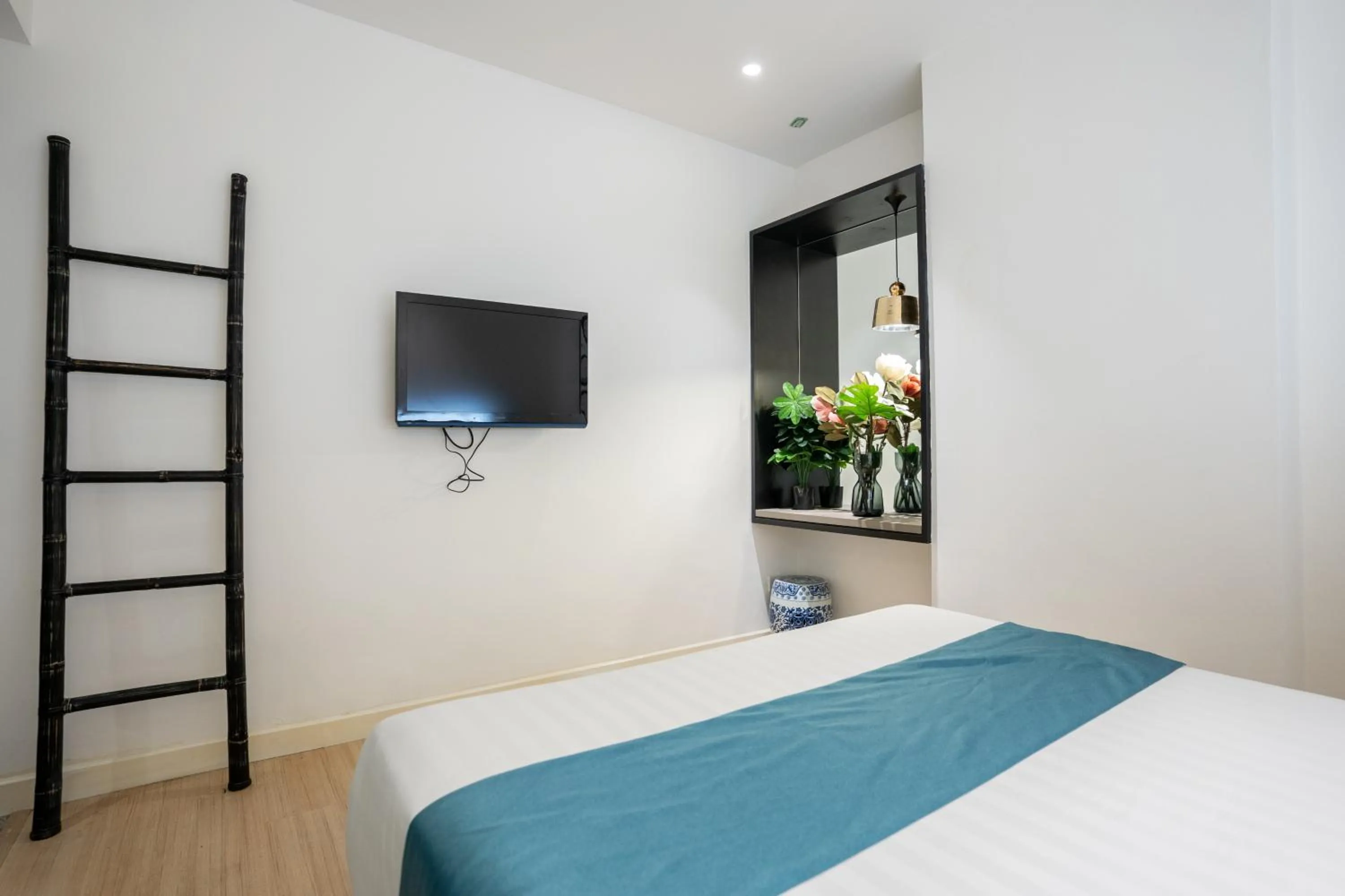 Bed in Floresta Hotel Chinatown