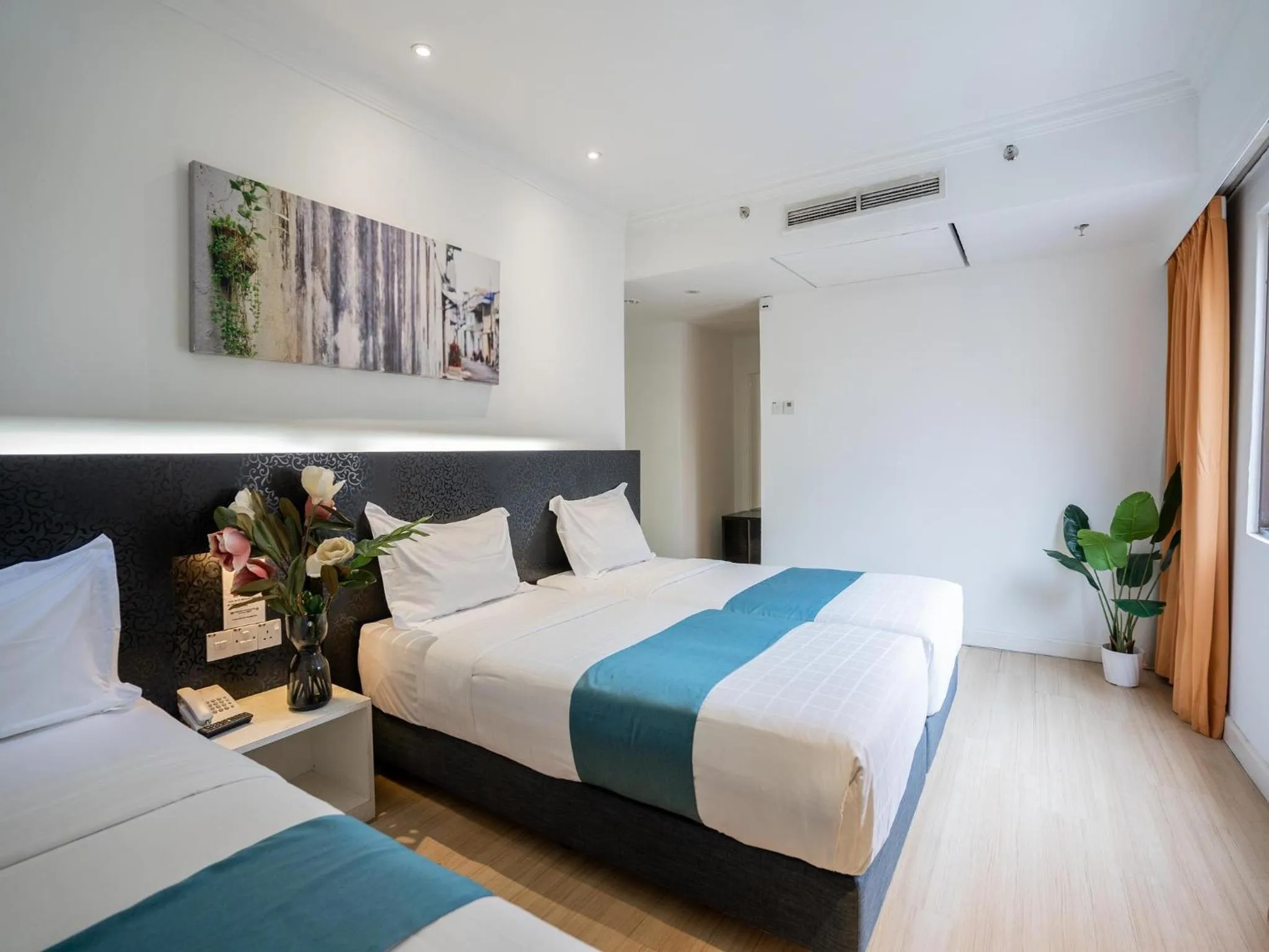 Bed in Floresta Hotel Chinatown