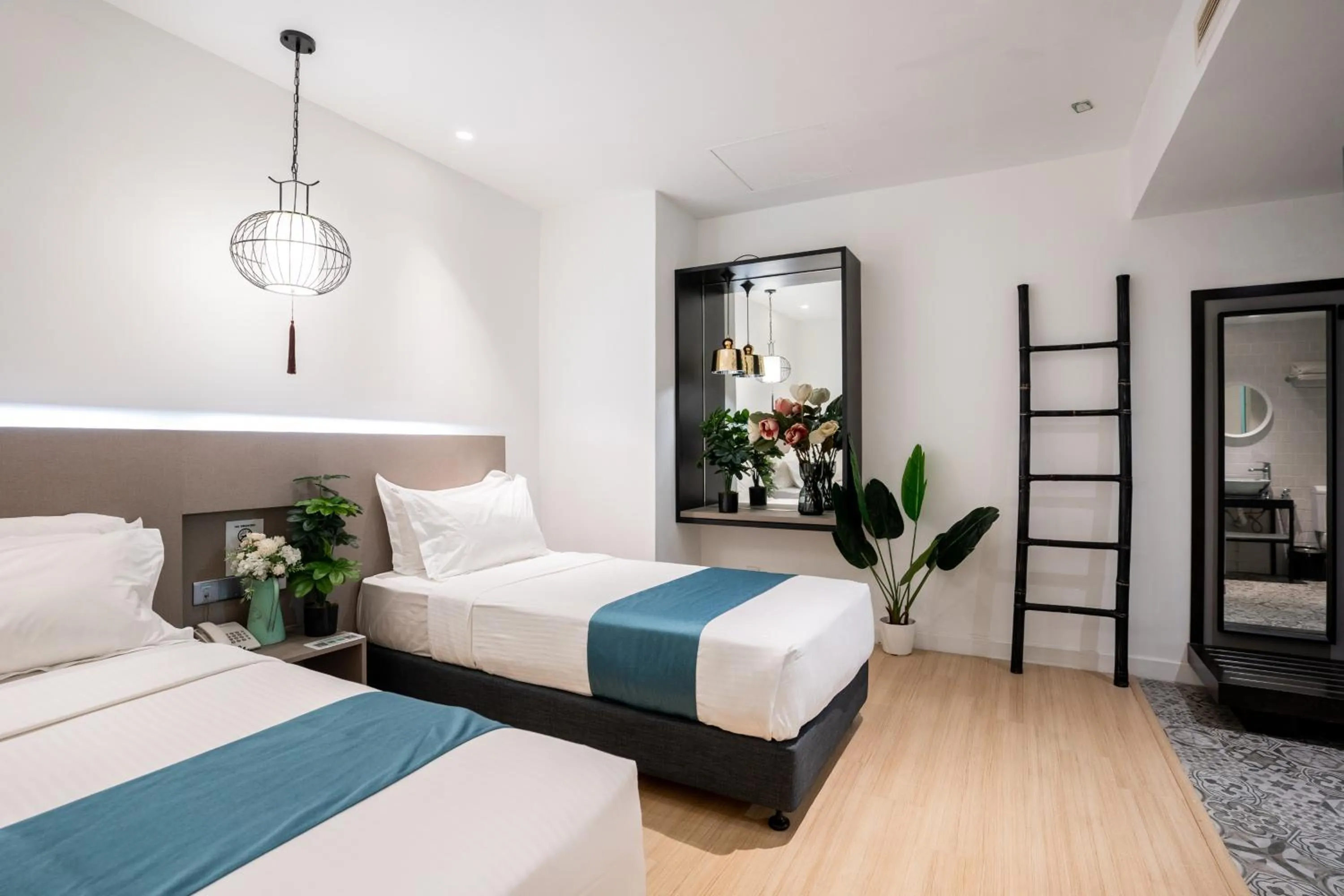 Bed in Floresta Hotel Chinatown