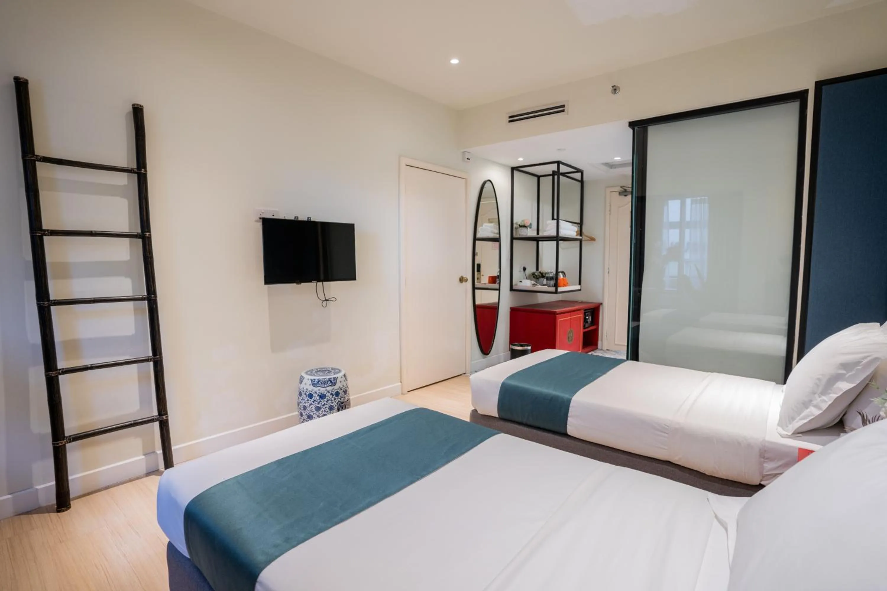 Bed in Floresta Hotel Chinatown