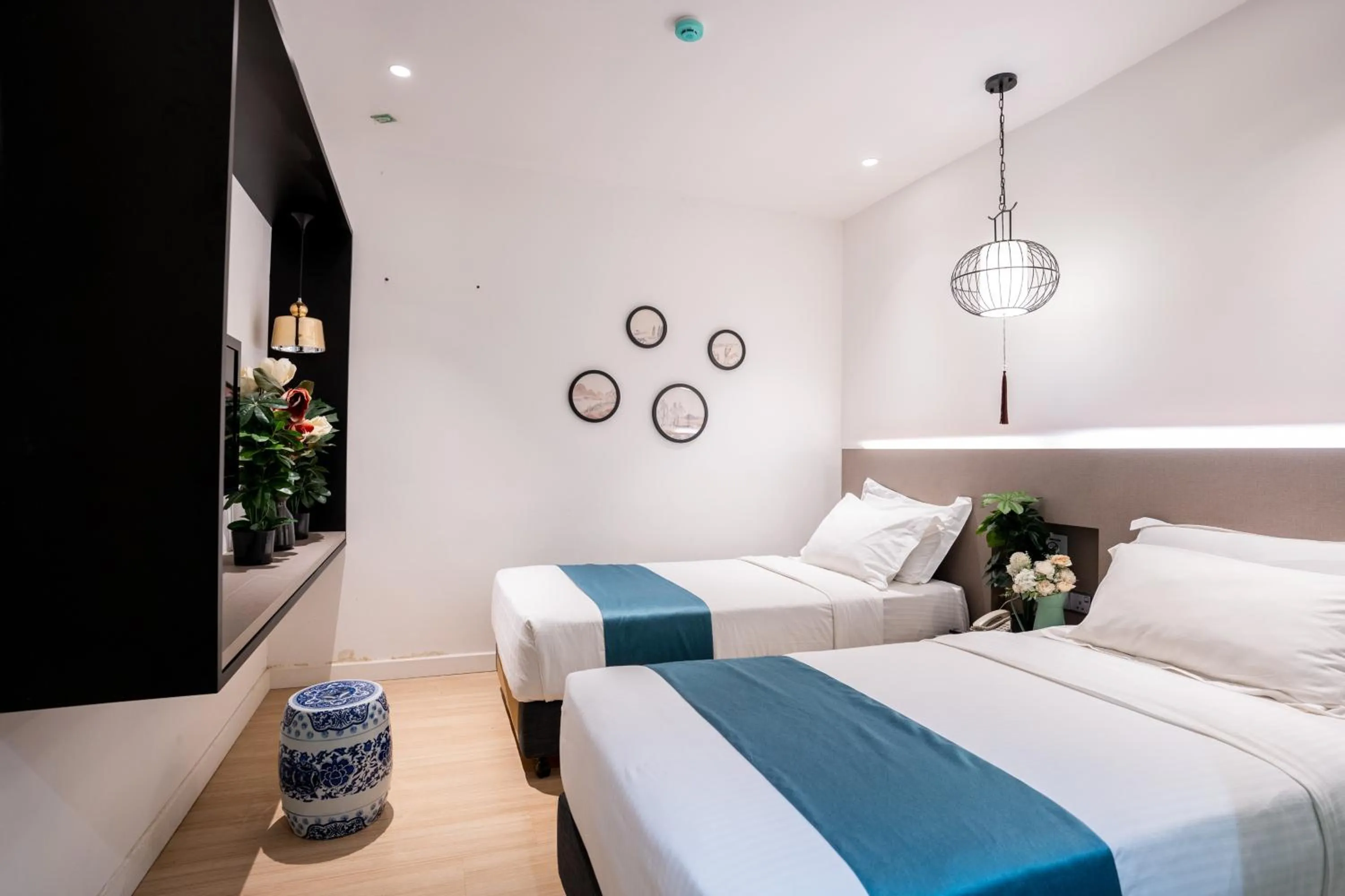 Bed in Floresta Hotel Chinatown