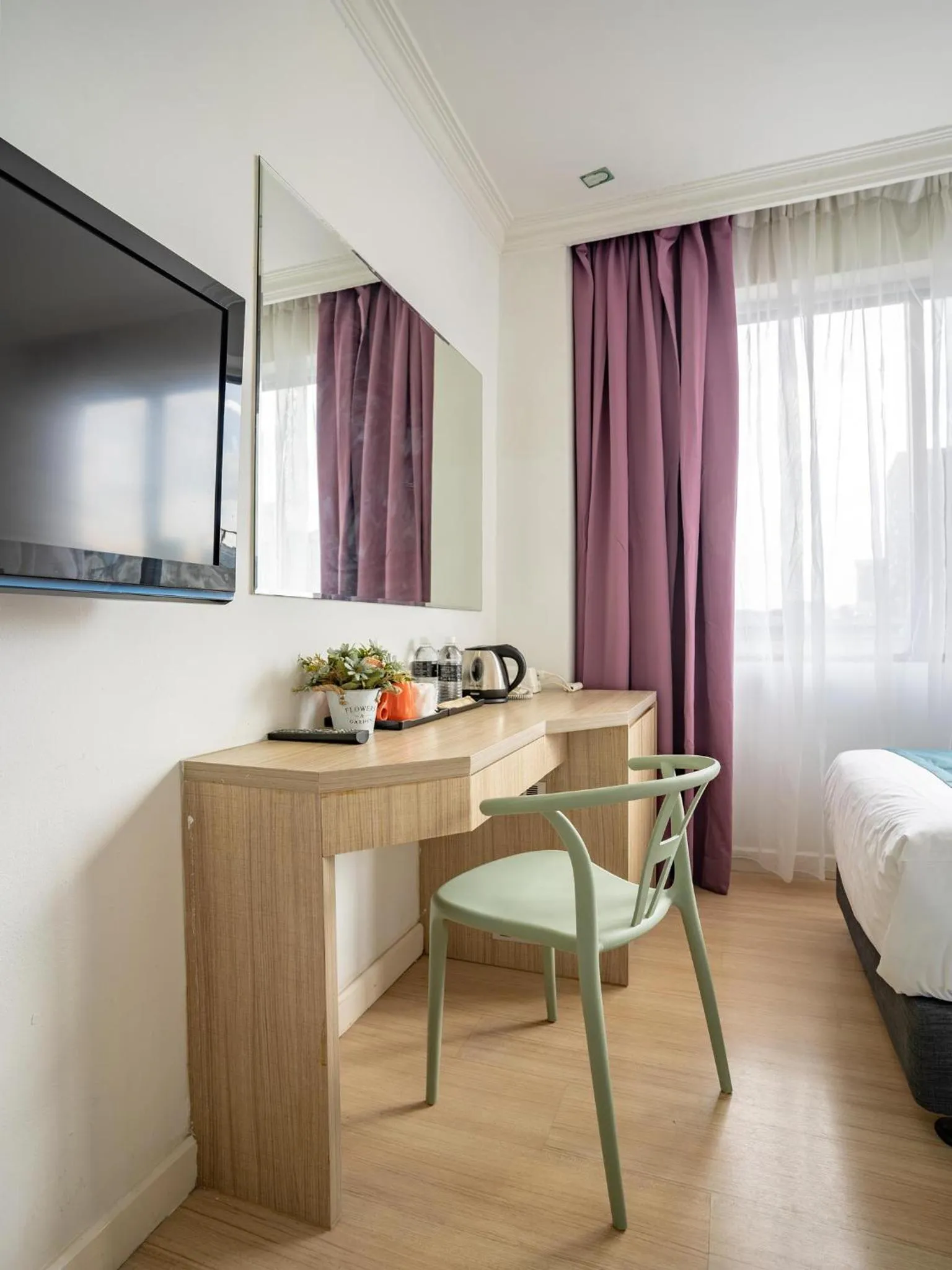 Bed in Floresta Hotel Chinatown