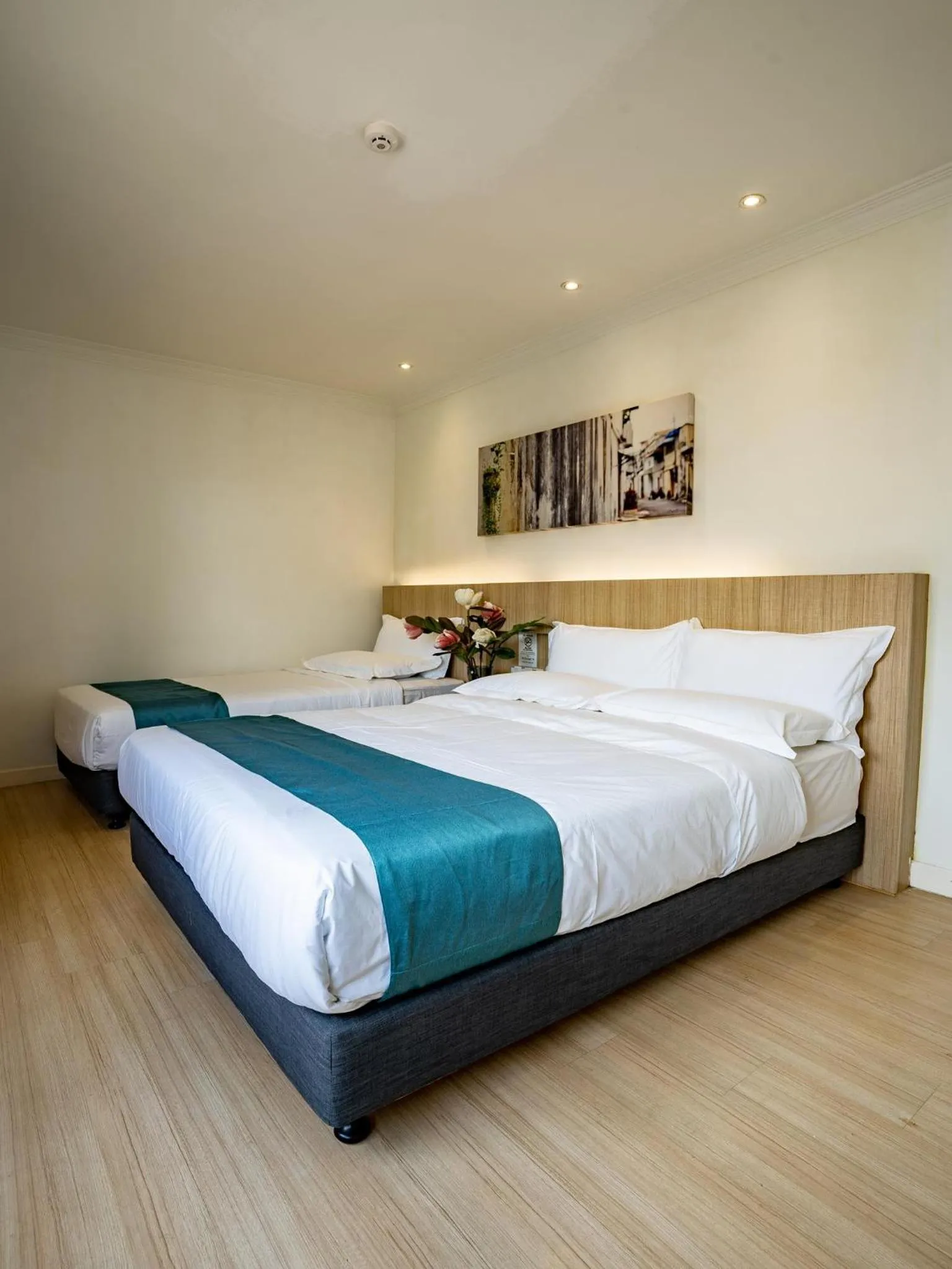 Bed in Floresta Hotel Chinatown