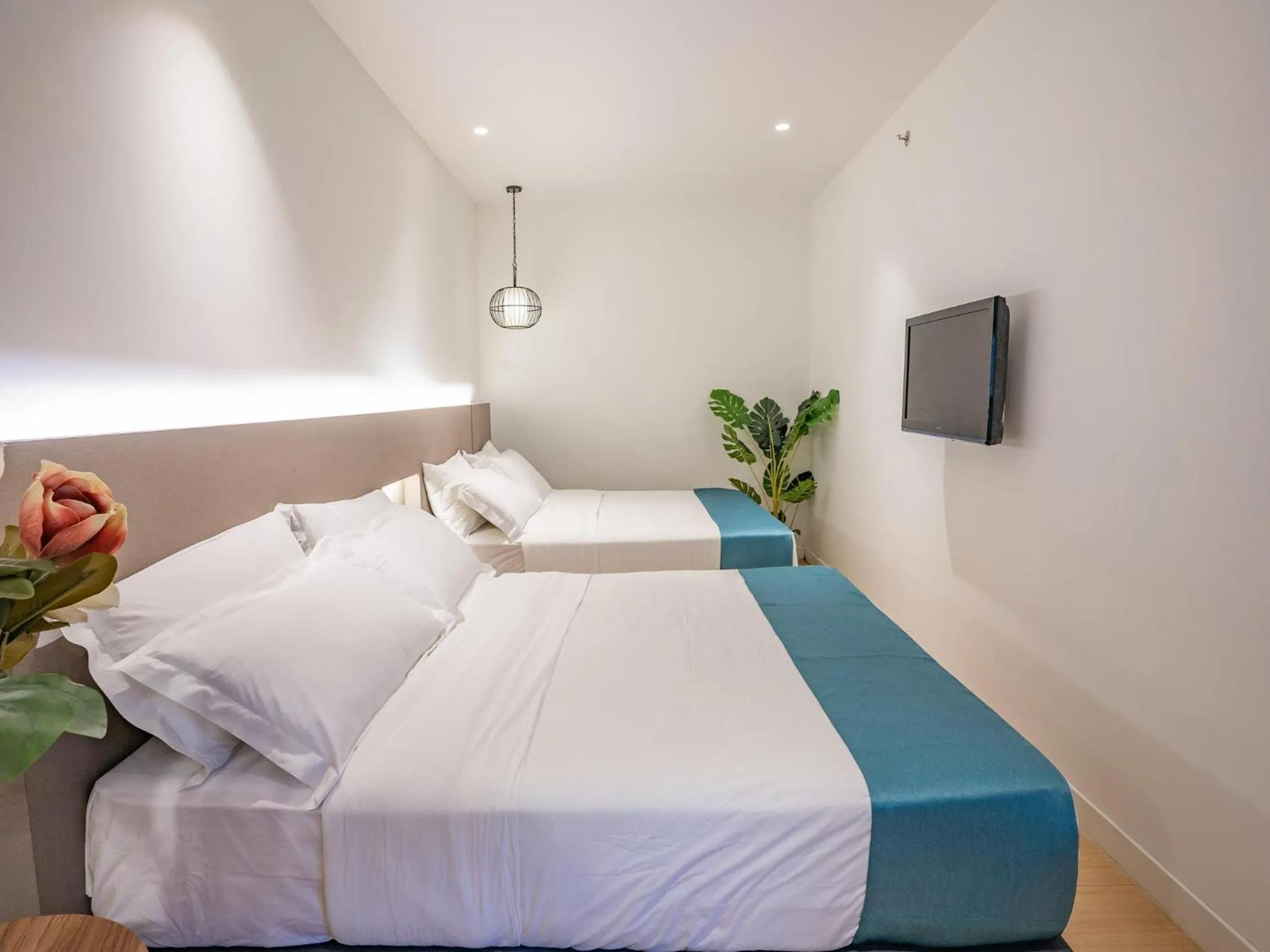 Bed in Floresta Hotel Chinatown