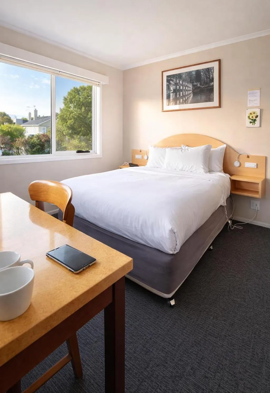 Bed in The Dannebrog Lodge