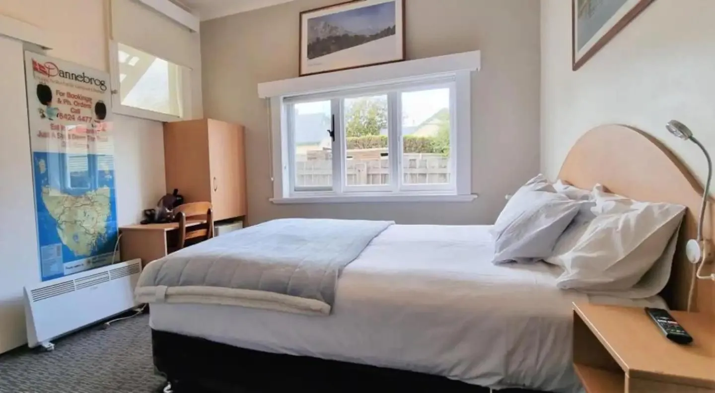 Bed in The Dannebrog Lodge