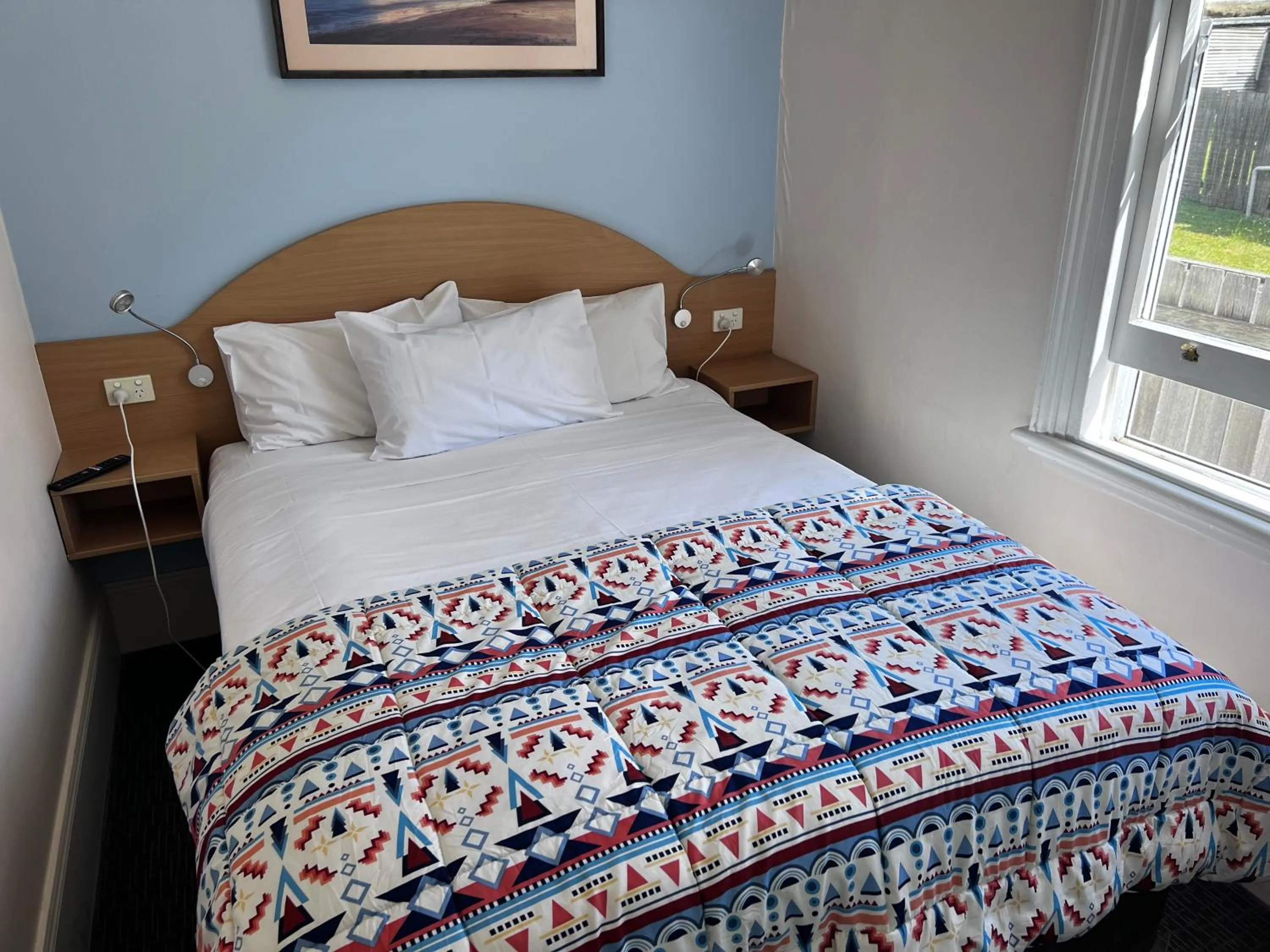 Bed in The Dannebrog Lodge