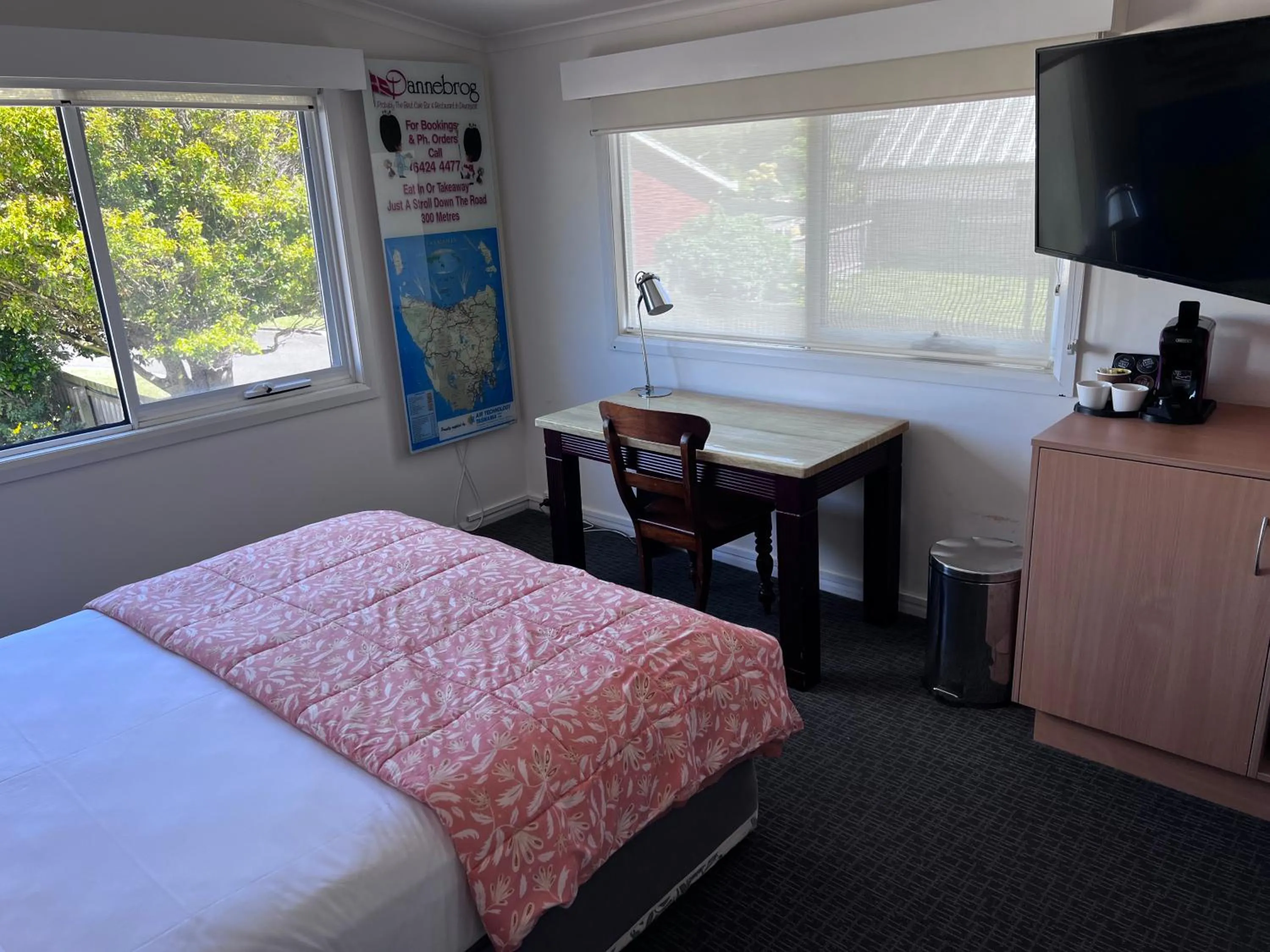 Bed in The Dannebrog Lodge