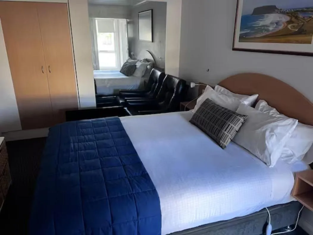 Bed in The Dannebrog Lodge