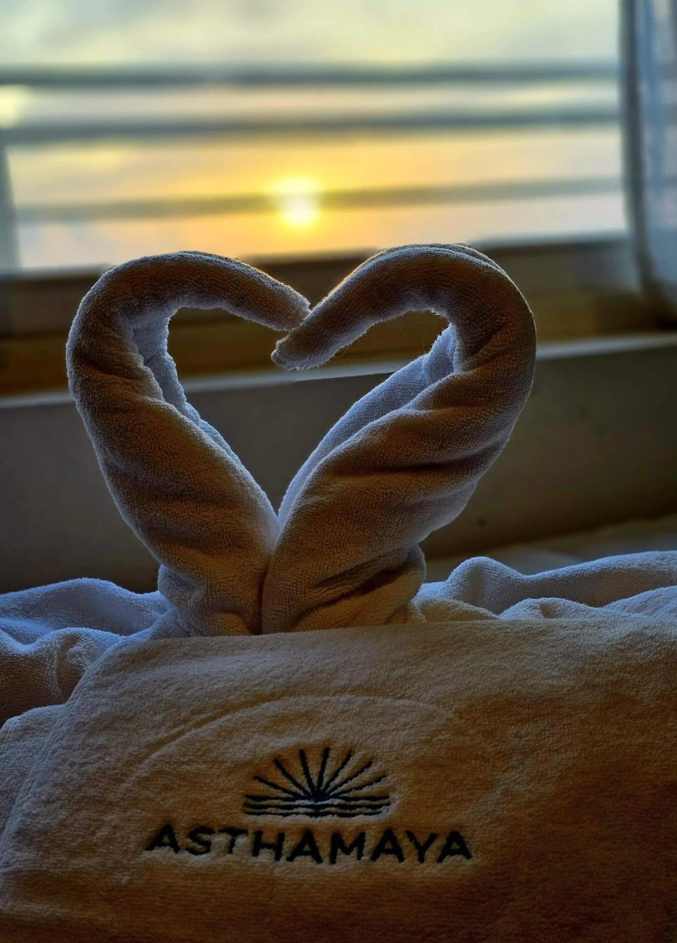 towels in Asthamaya Beach