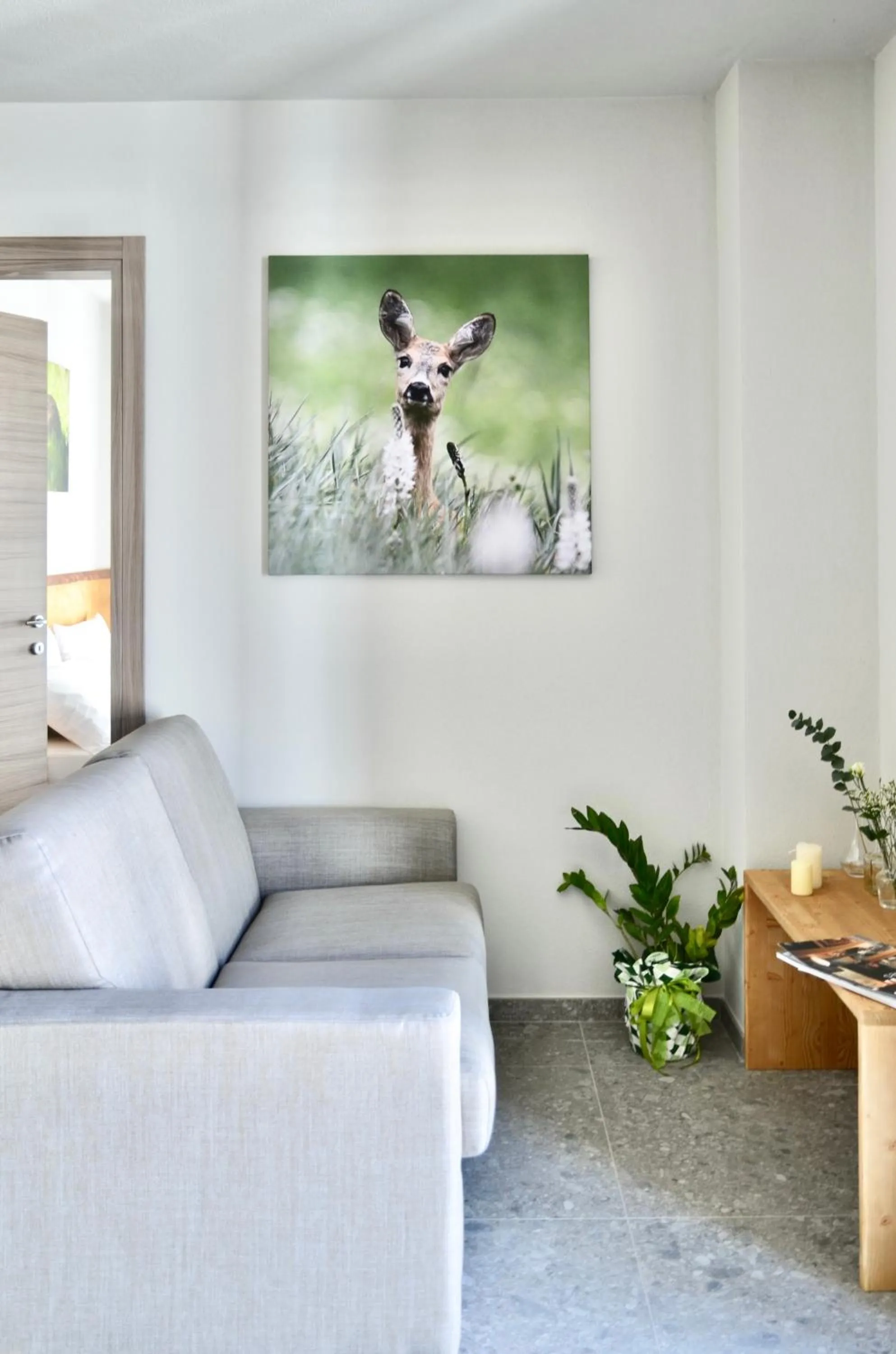 Living room in Case Verdi