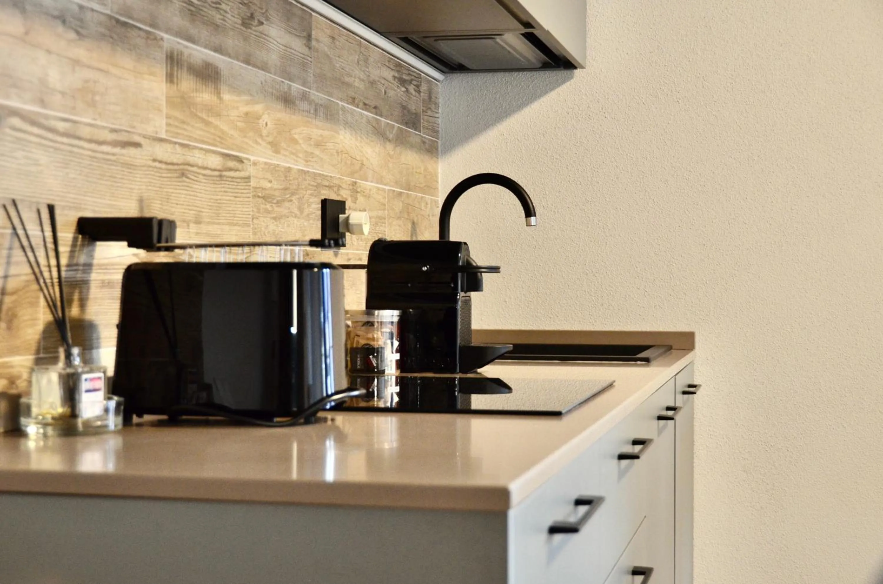 Kitchen or kitchenette in Apartments Du Parc