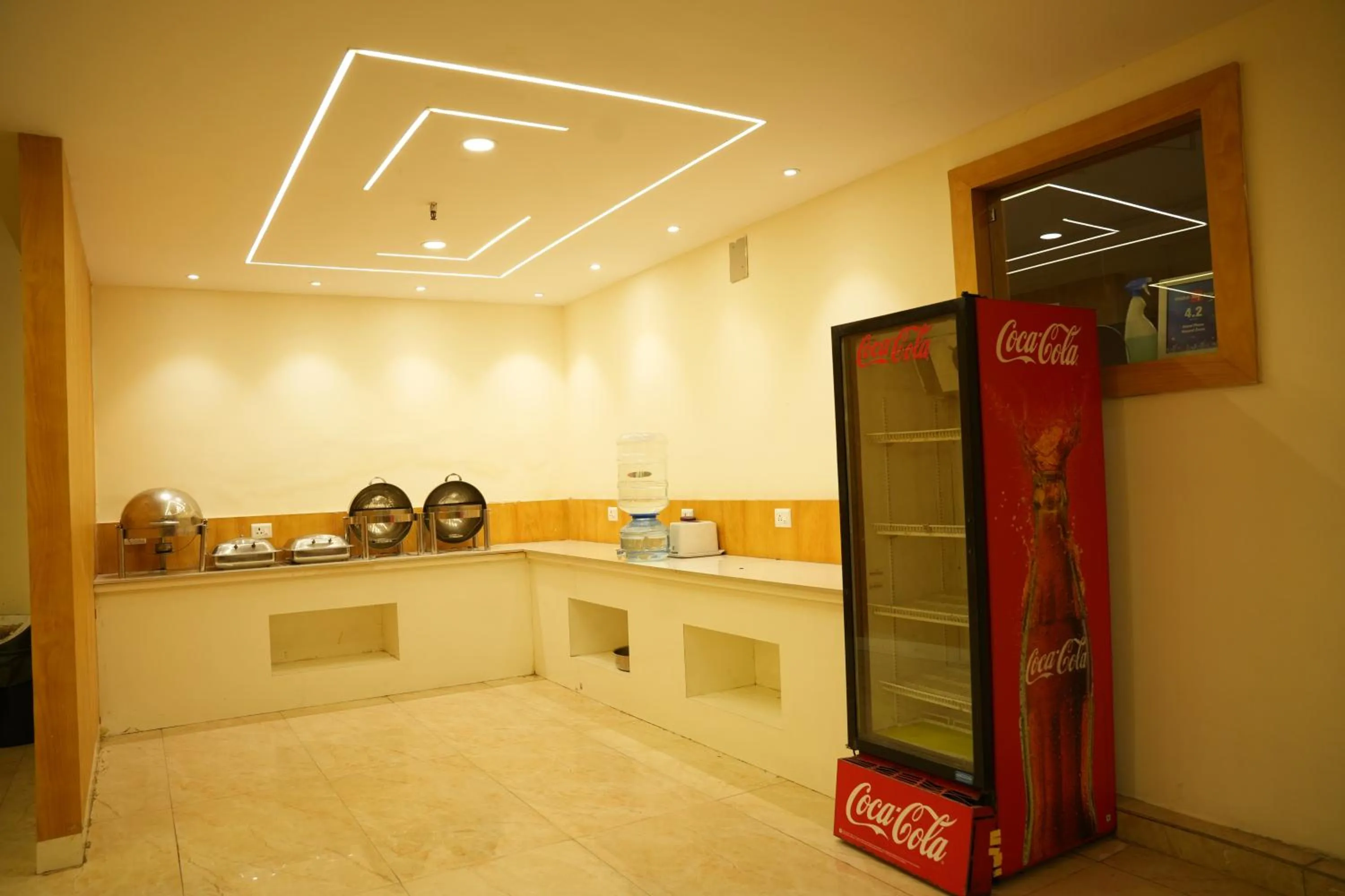 Buffet breakfast in Hotel Plaza Hyderabad Airport Zone