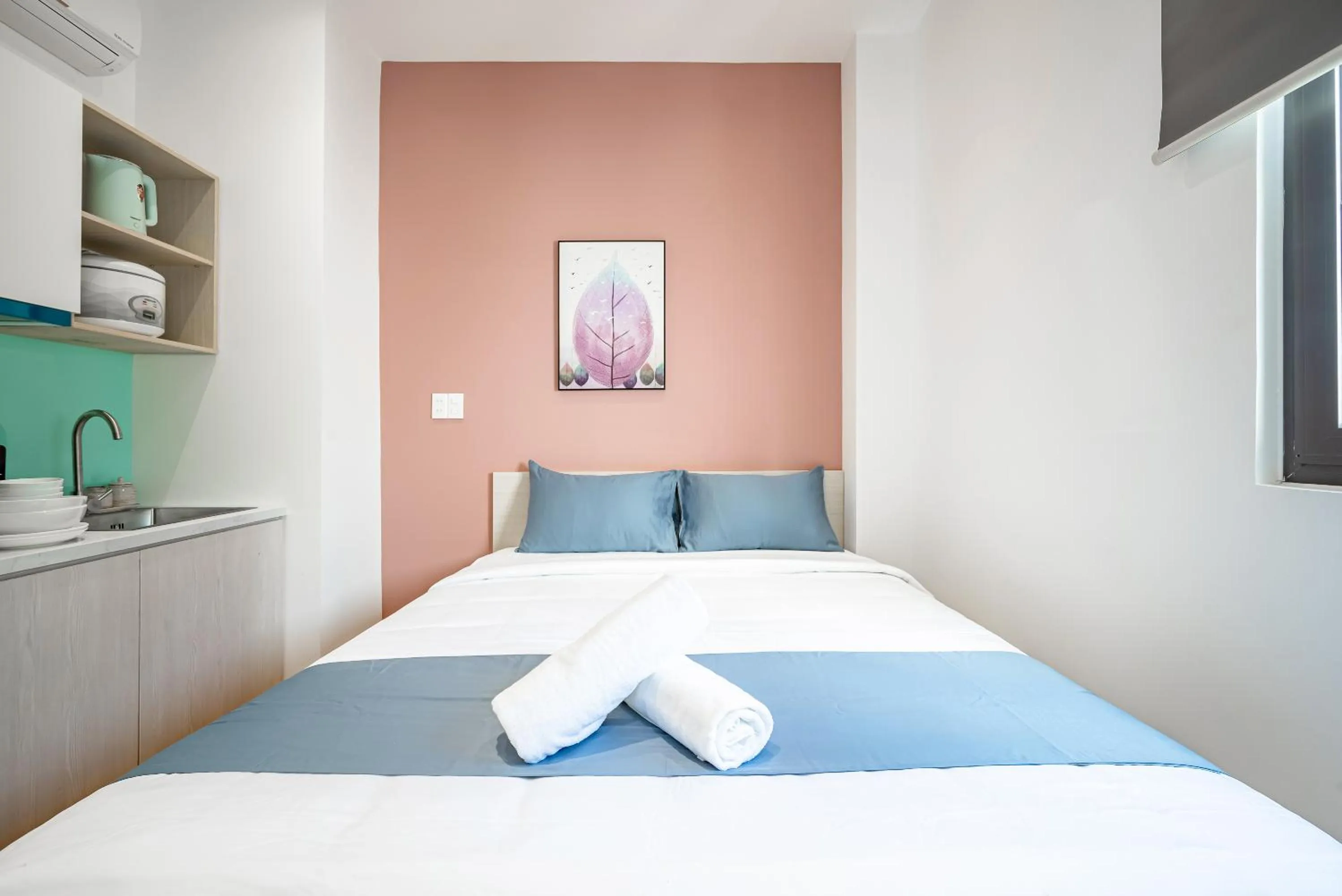 Bed in Cozrum Homes - Autumn House