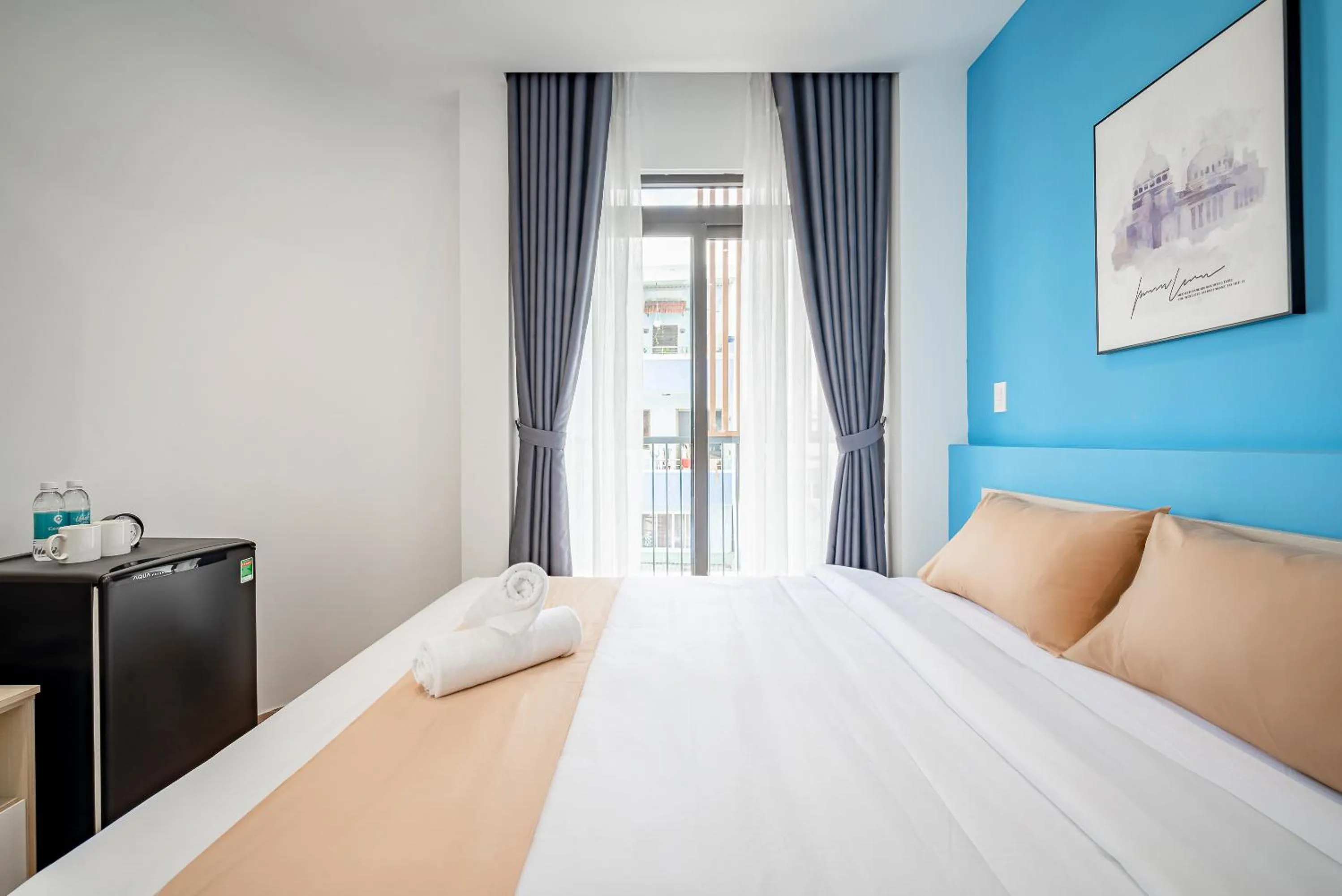 Bed in Cozrum Homes - Autumn House