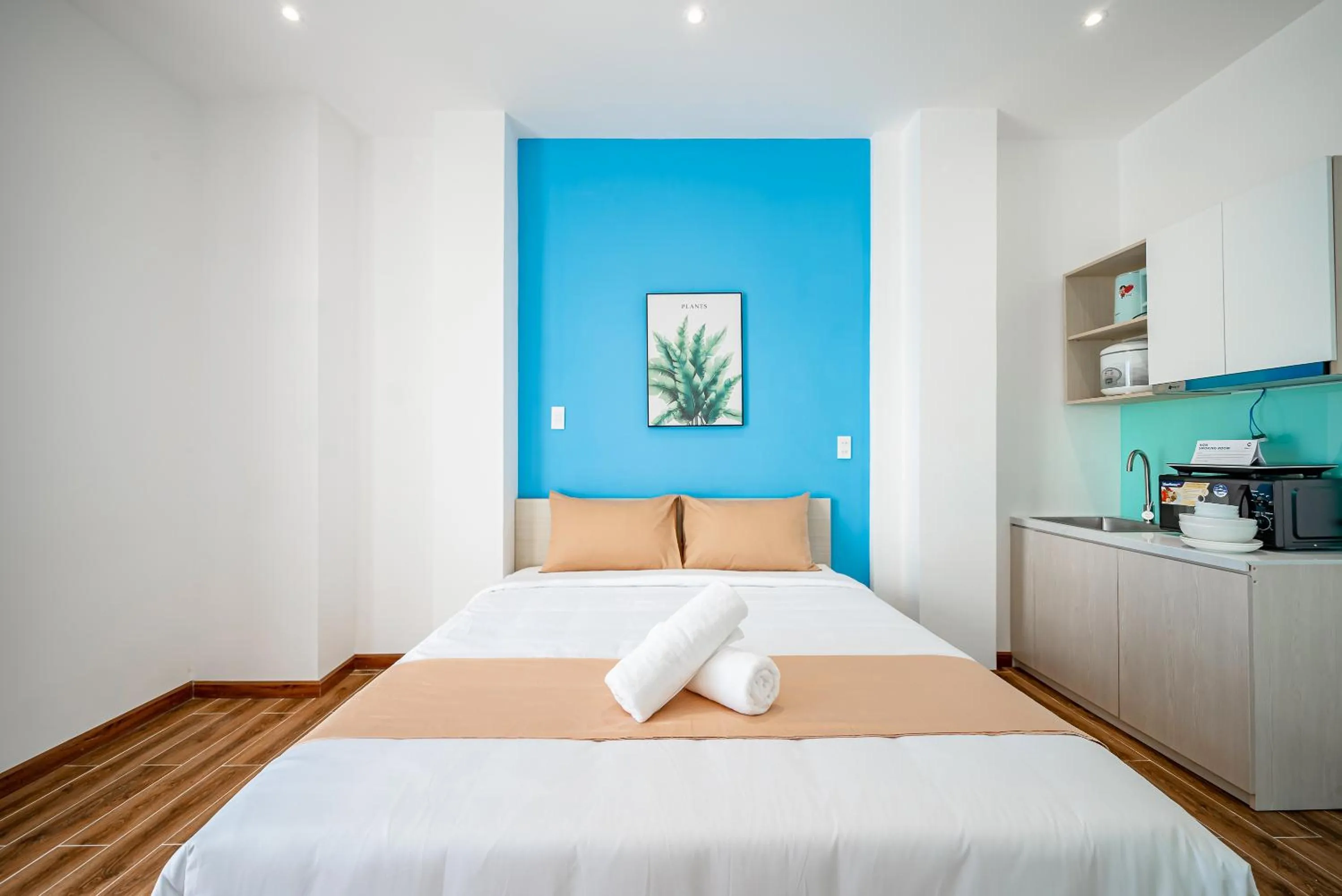 Bed in Cozrum Homes - Autumn House