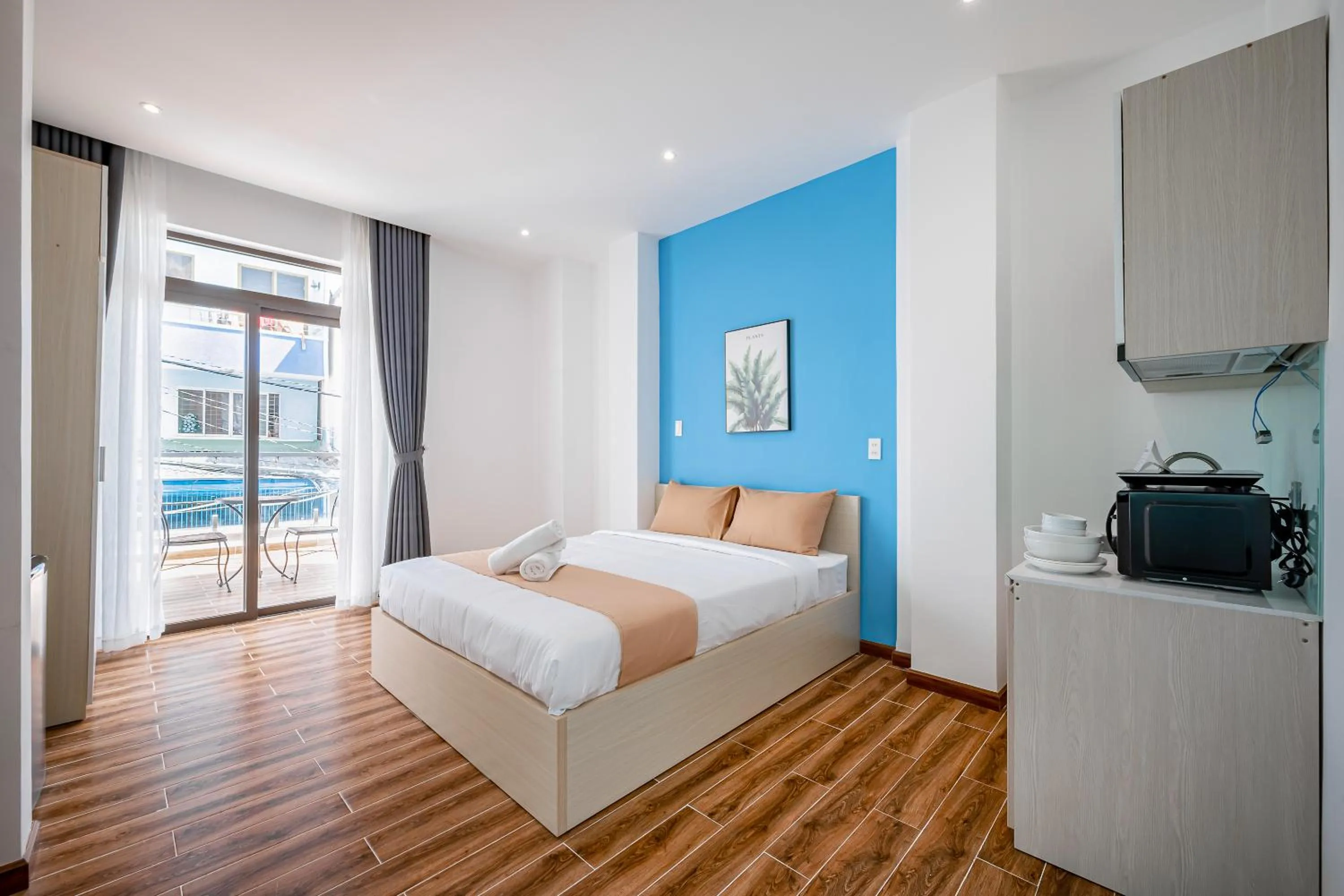 Bed in Cozrum Homes - Autumn House