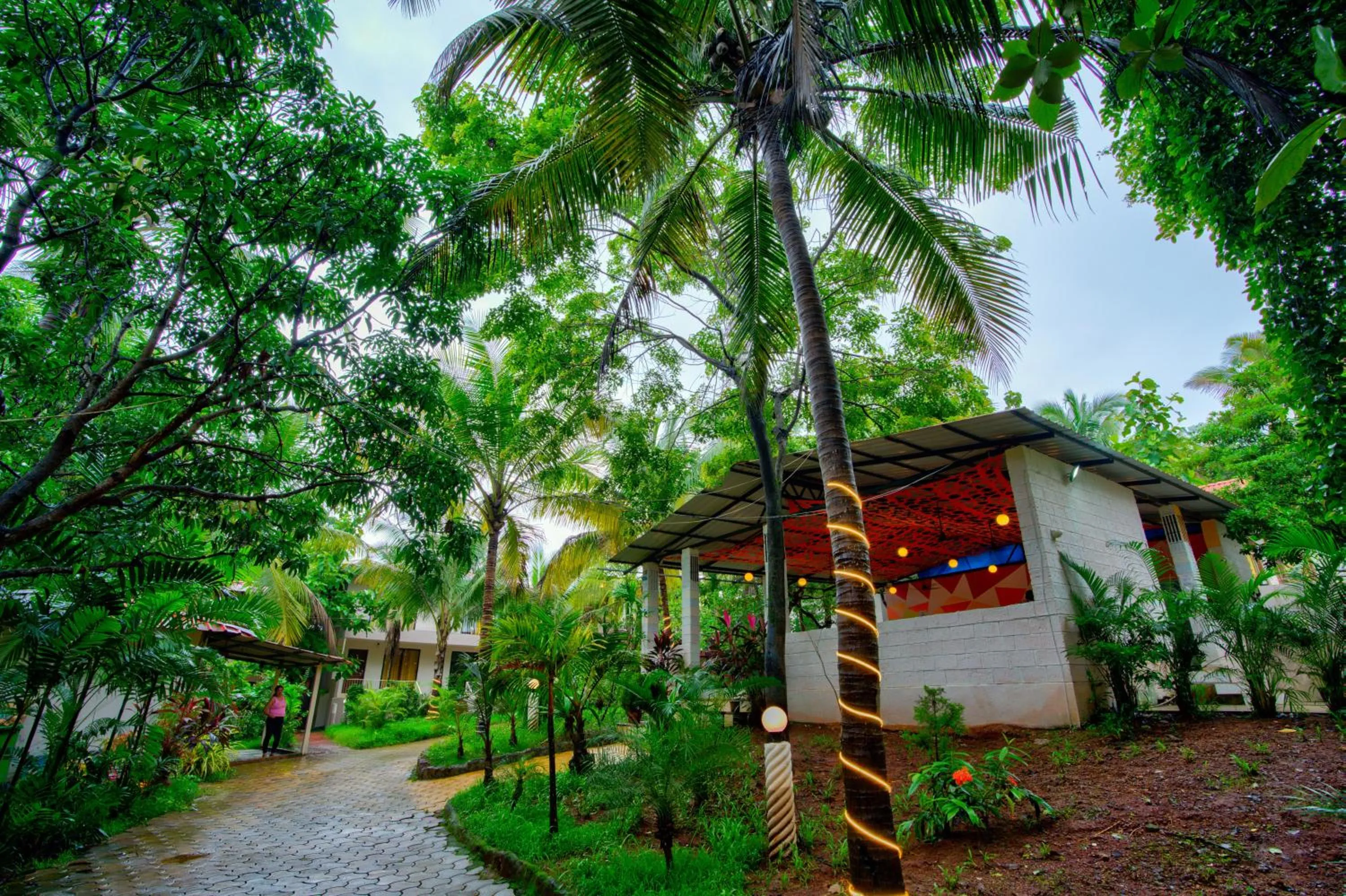 Property building in La Station Resort Vagator