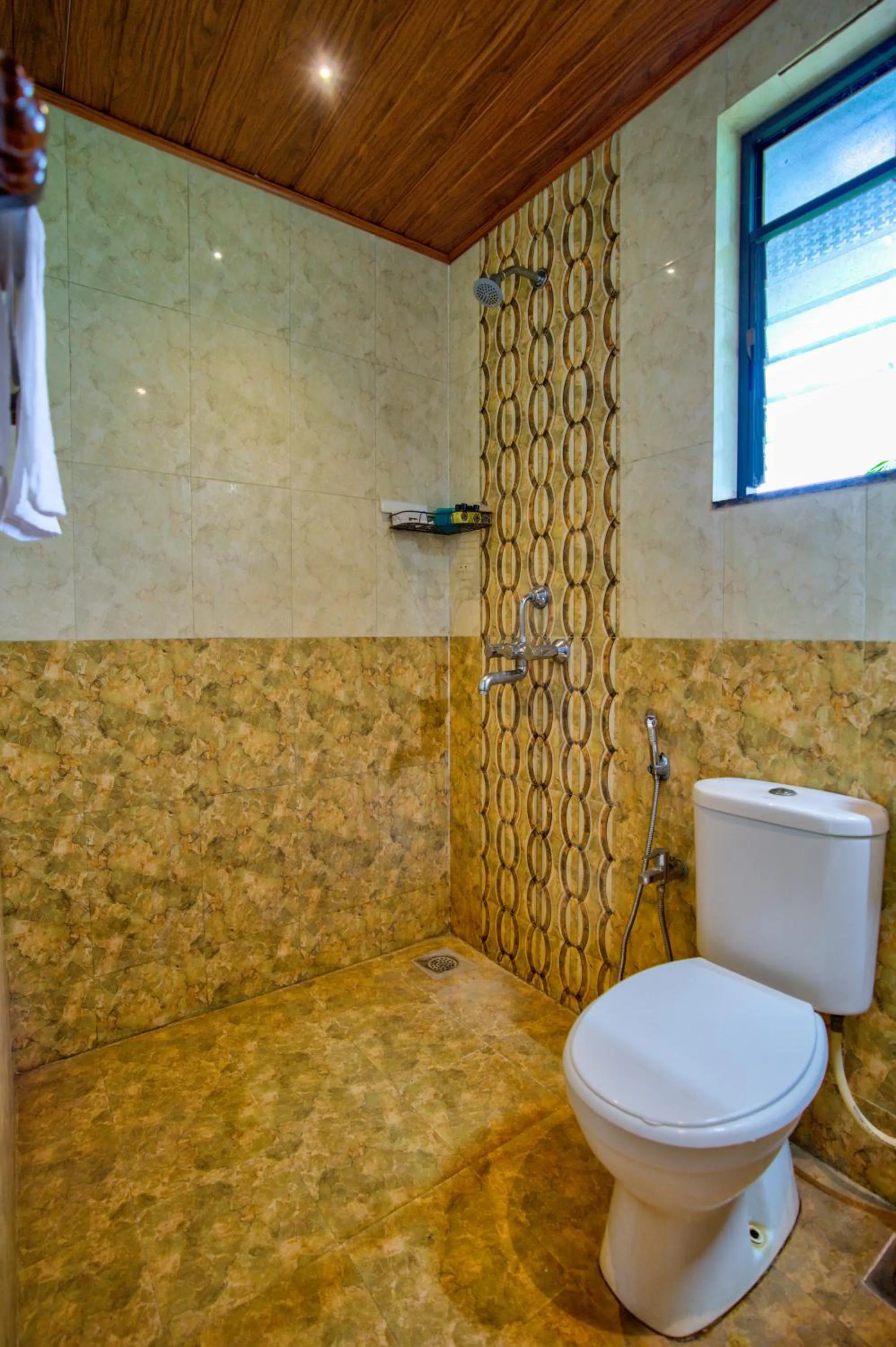 Shower in La Station Resort Vagator