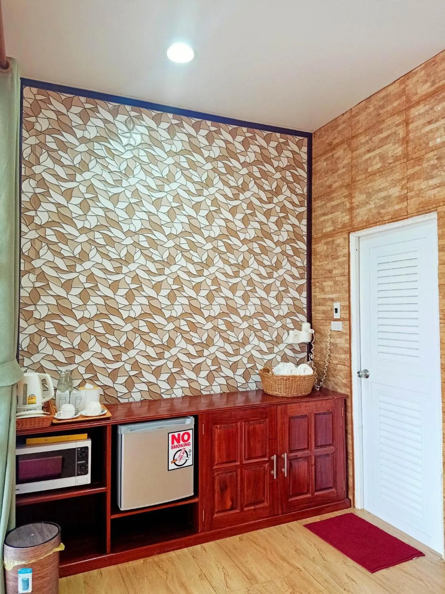 oven in ภูฝ้ายวิลล่า Phufai villa