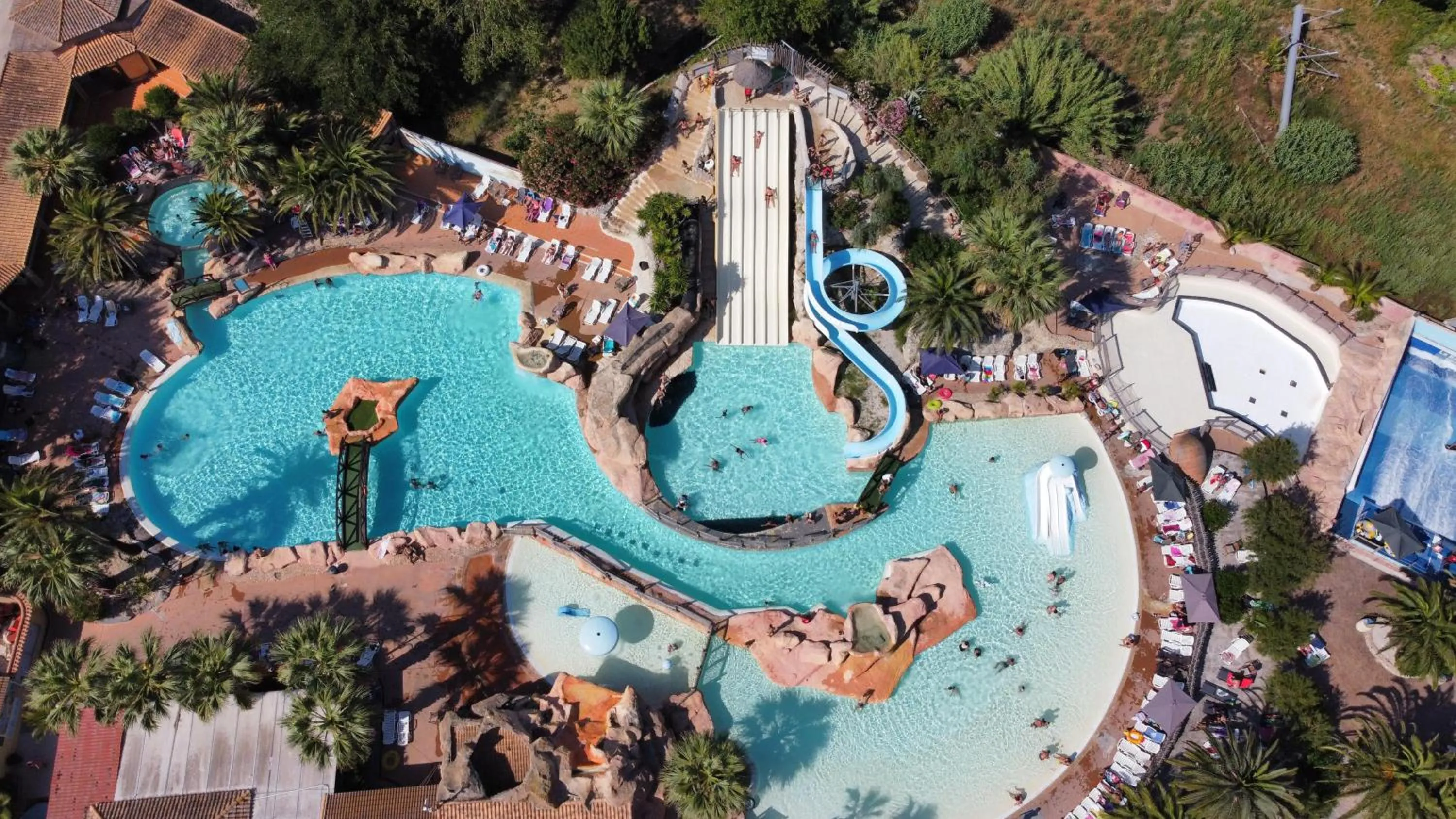 Aqua park in Hôtel Pirates World