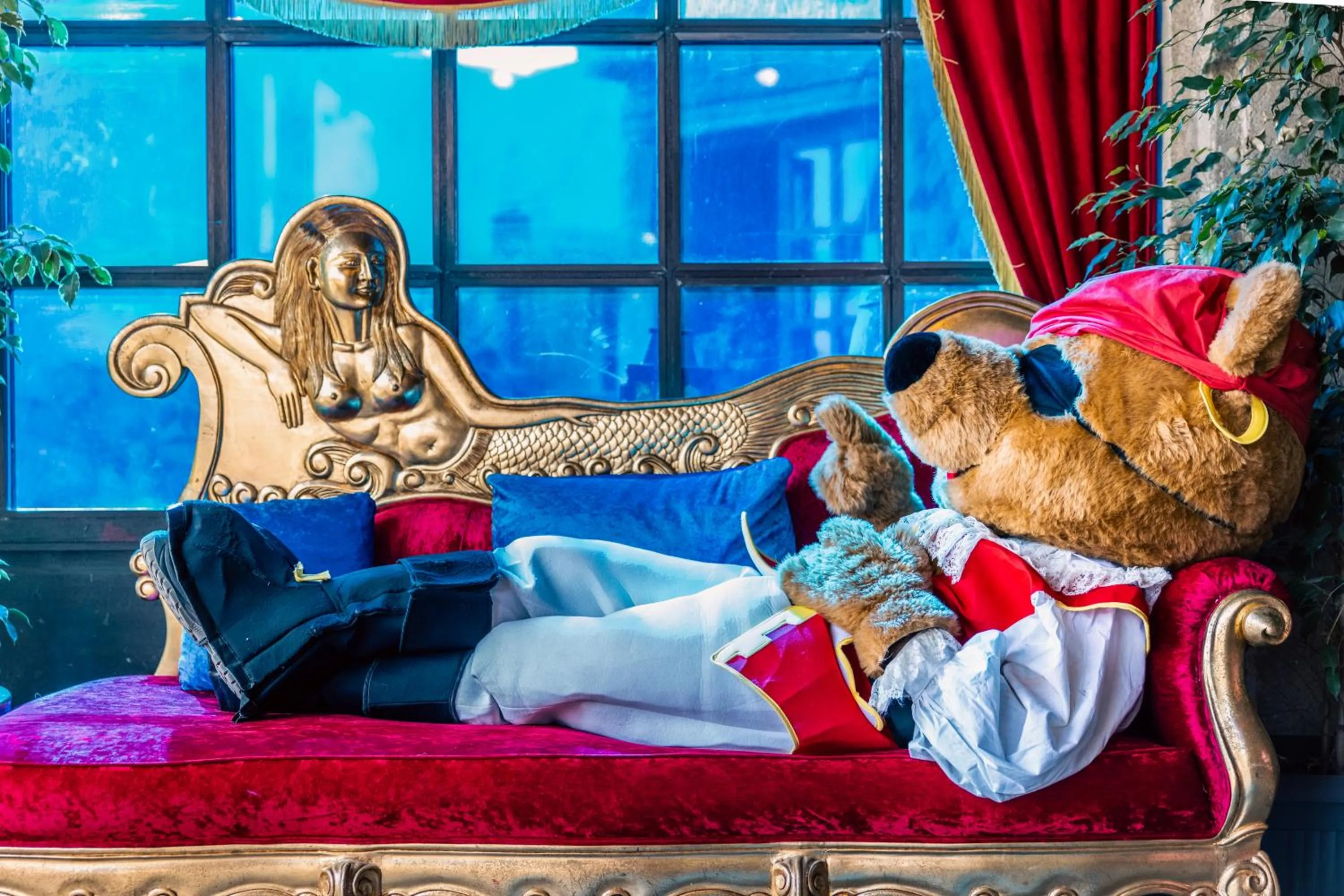 Living room in Hôtel Pirates World