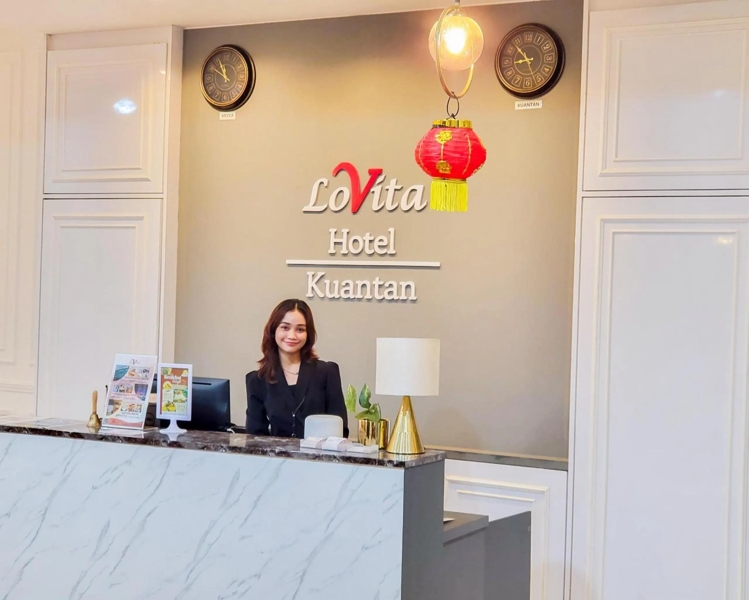 Lobby or reception in Lovita Hotel Kuantan
