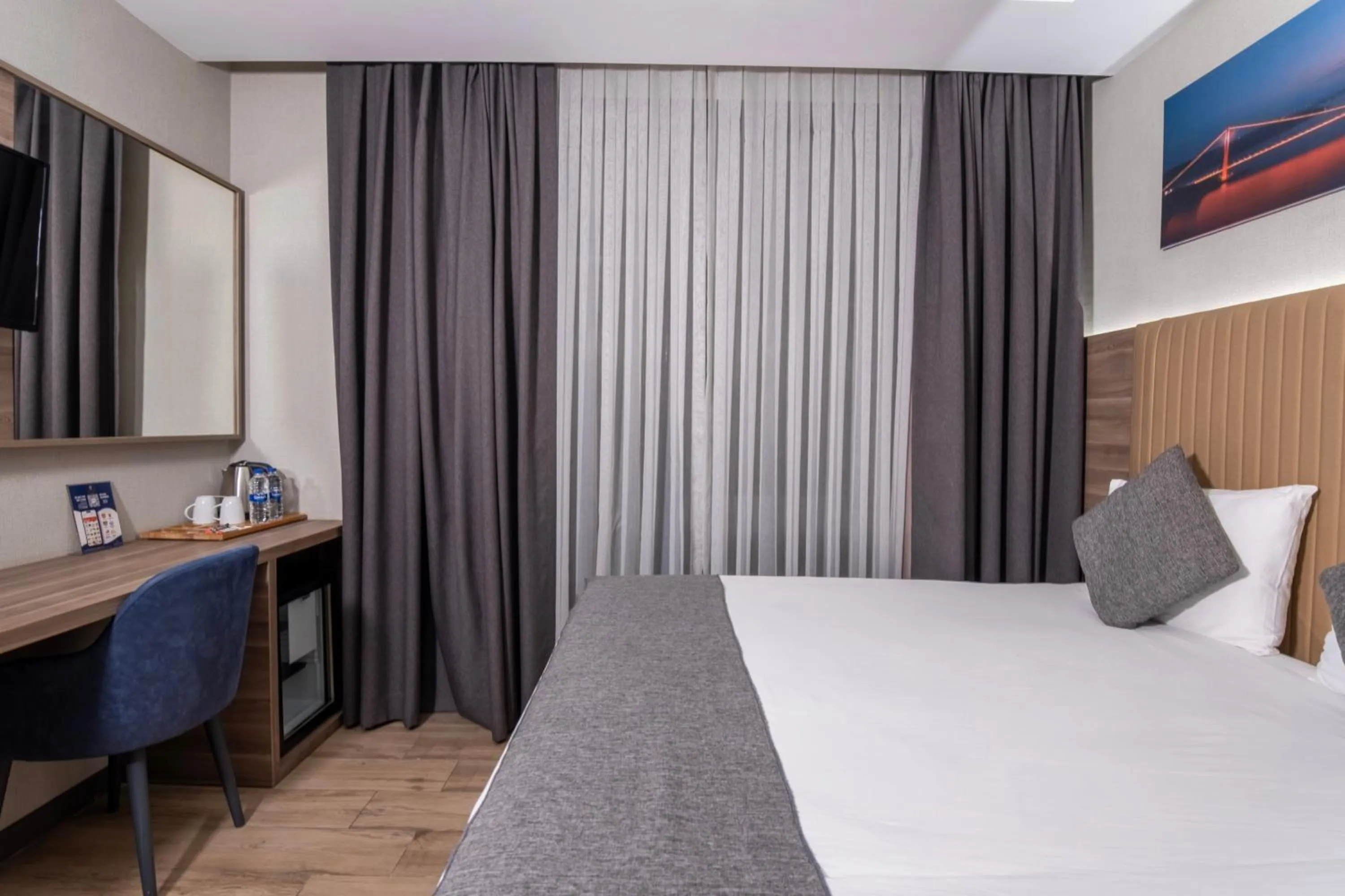 Bed in The Omiya Hotel