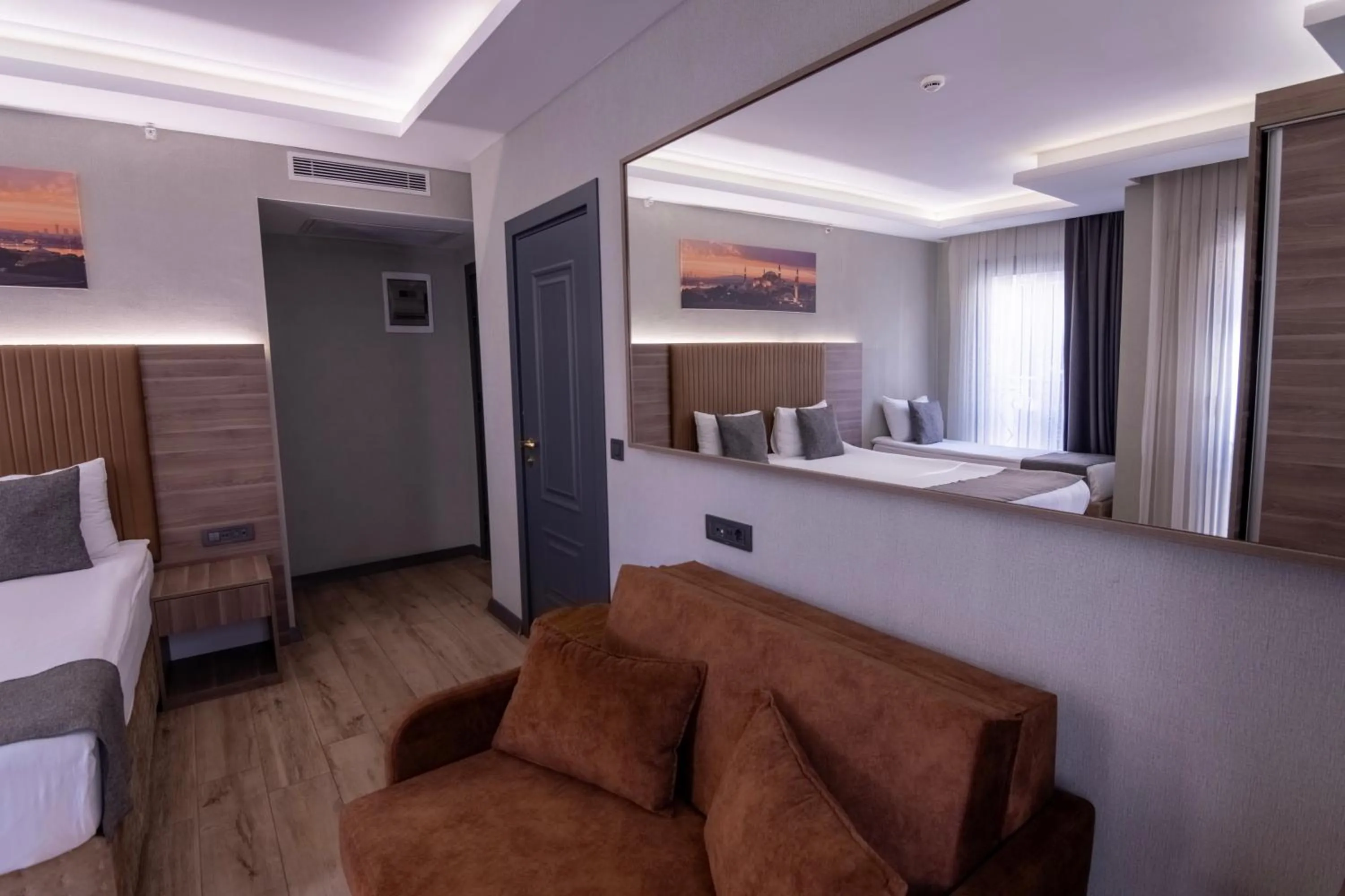 Bed in The Omiya Hotel