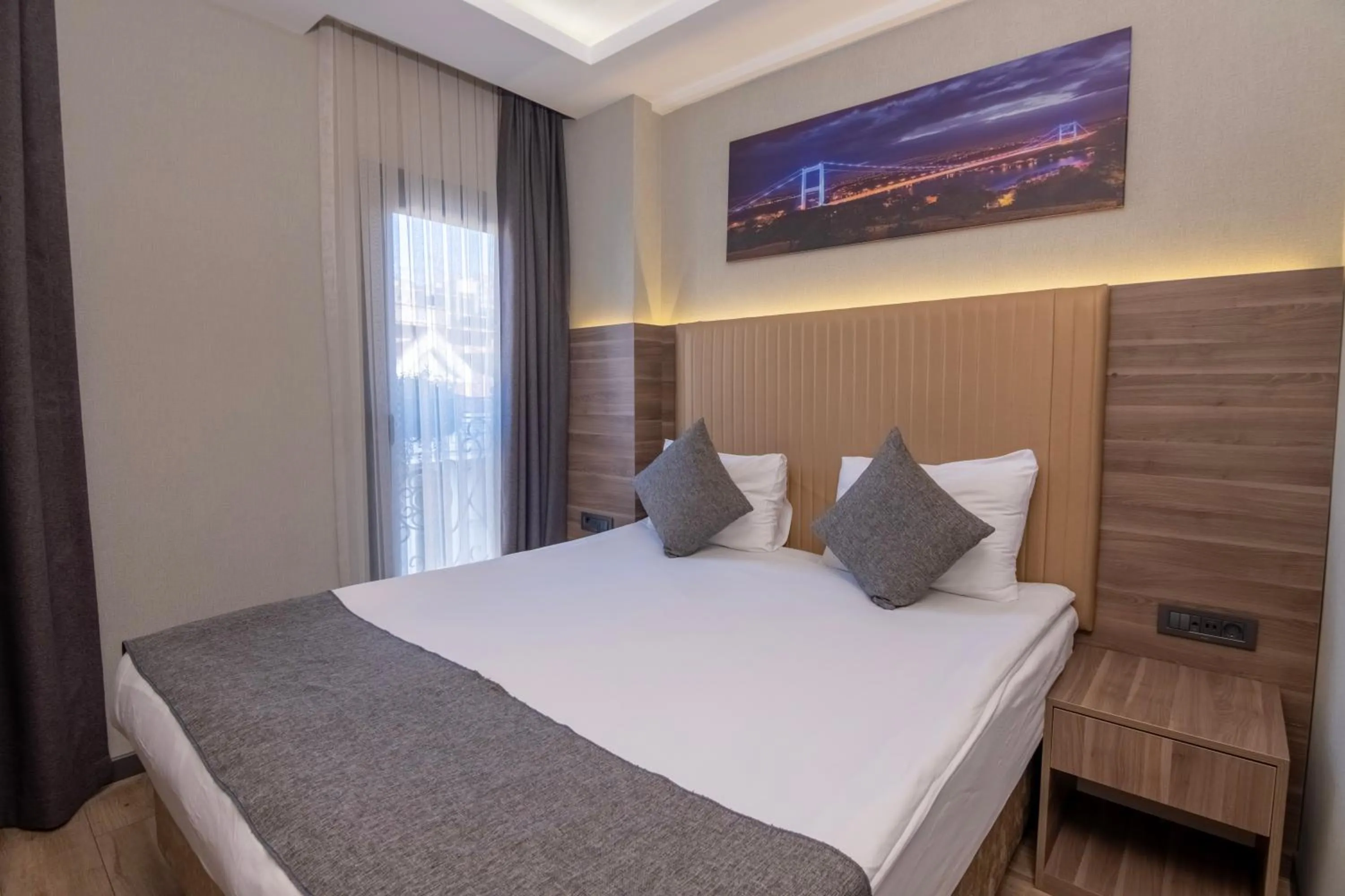 Bed in The Omiya Hotel