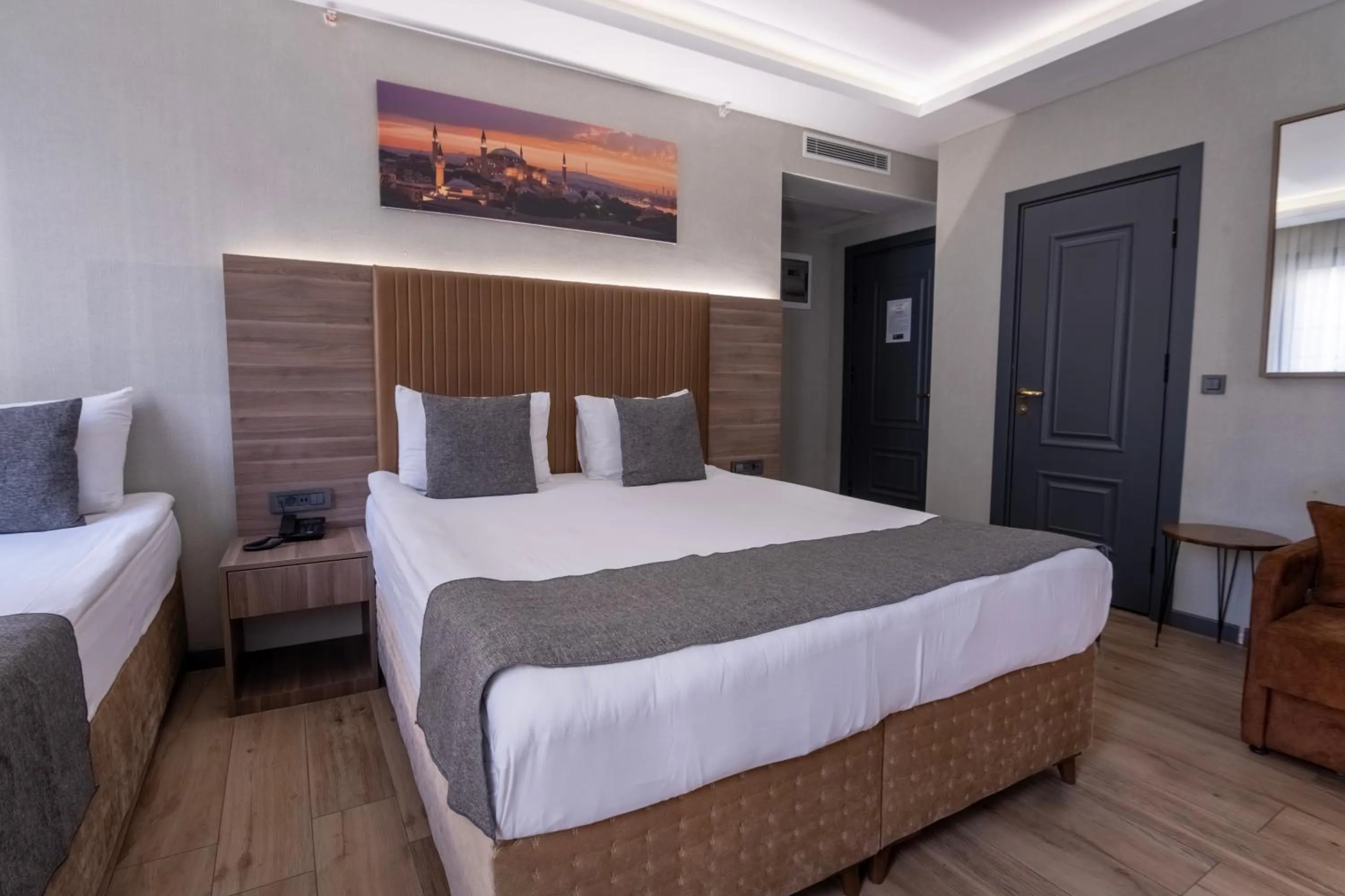 Bed in The Omiya Hotel