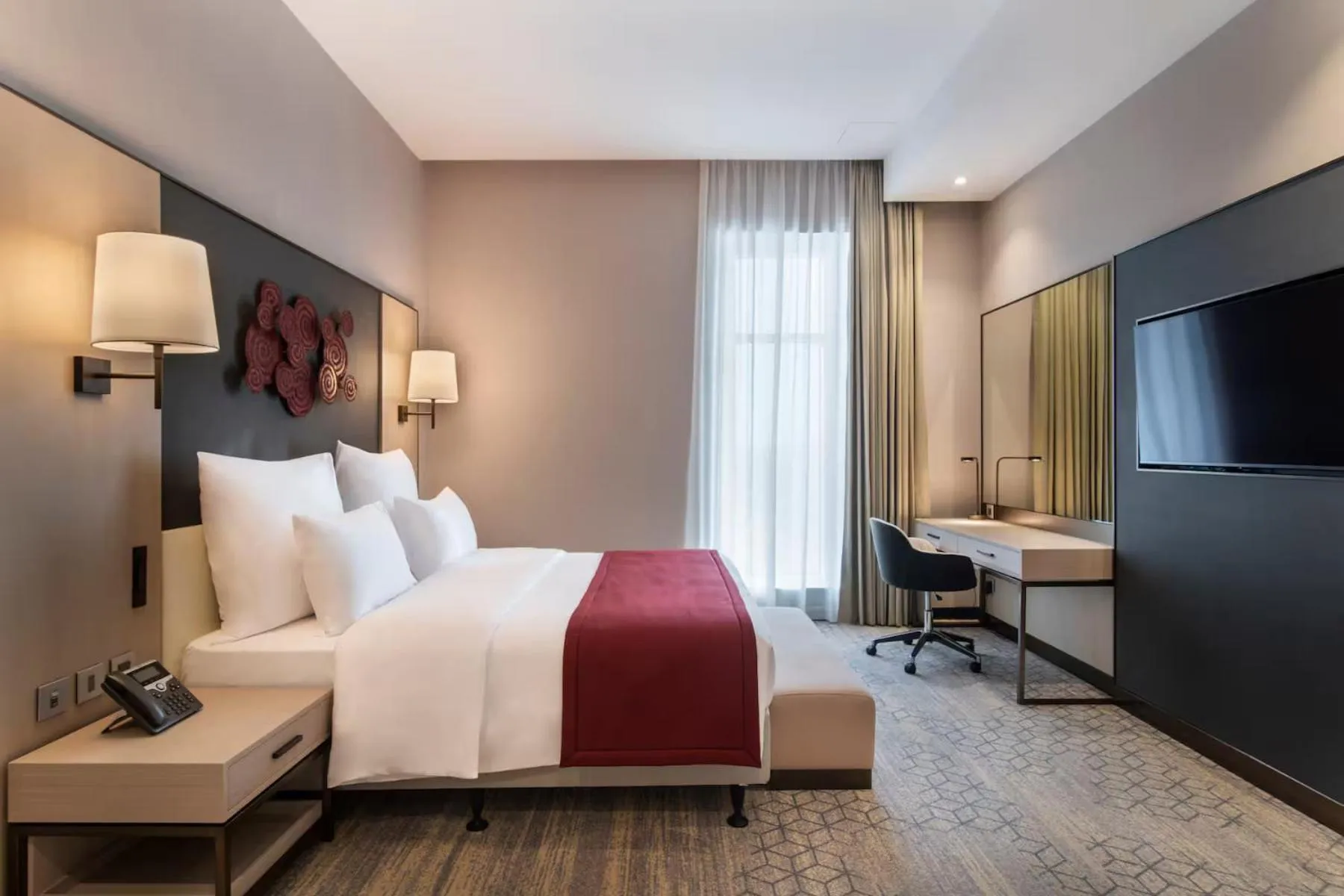 Bed in Ramada by Wyndham Riyadh King Fahd Road