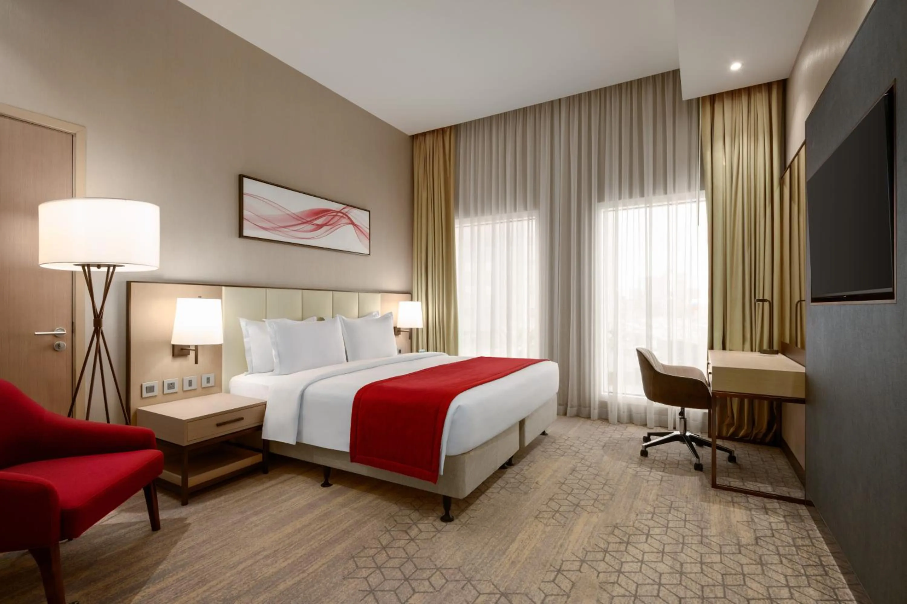 Bed in Ramada by Wyndham Riyadh King Fahd Road