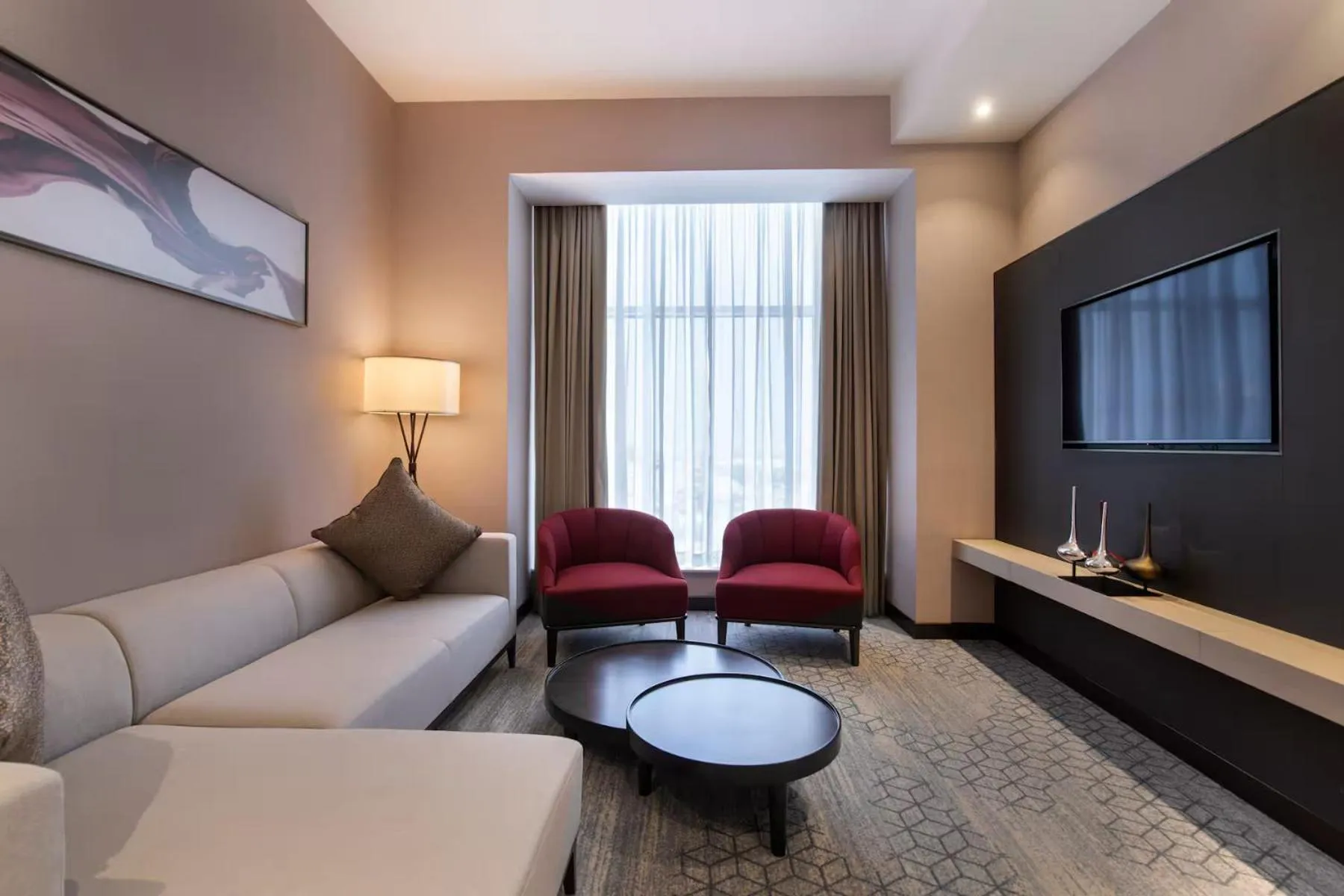 Seating area in Ramada by Wyndham Riyadh King Fahd Road