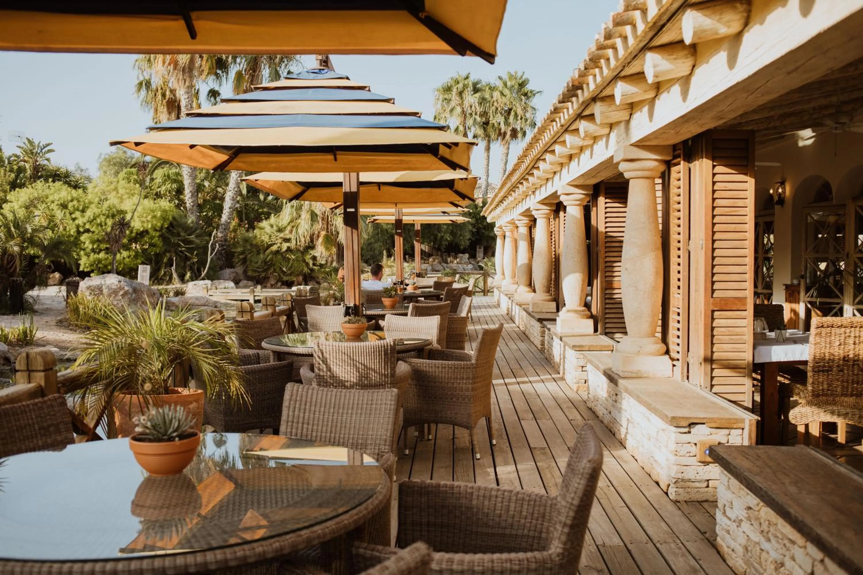 Patio in Desert Springs Resort