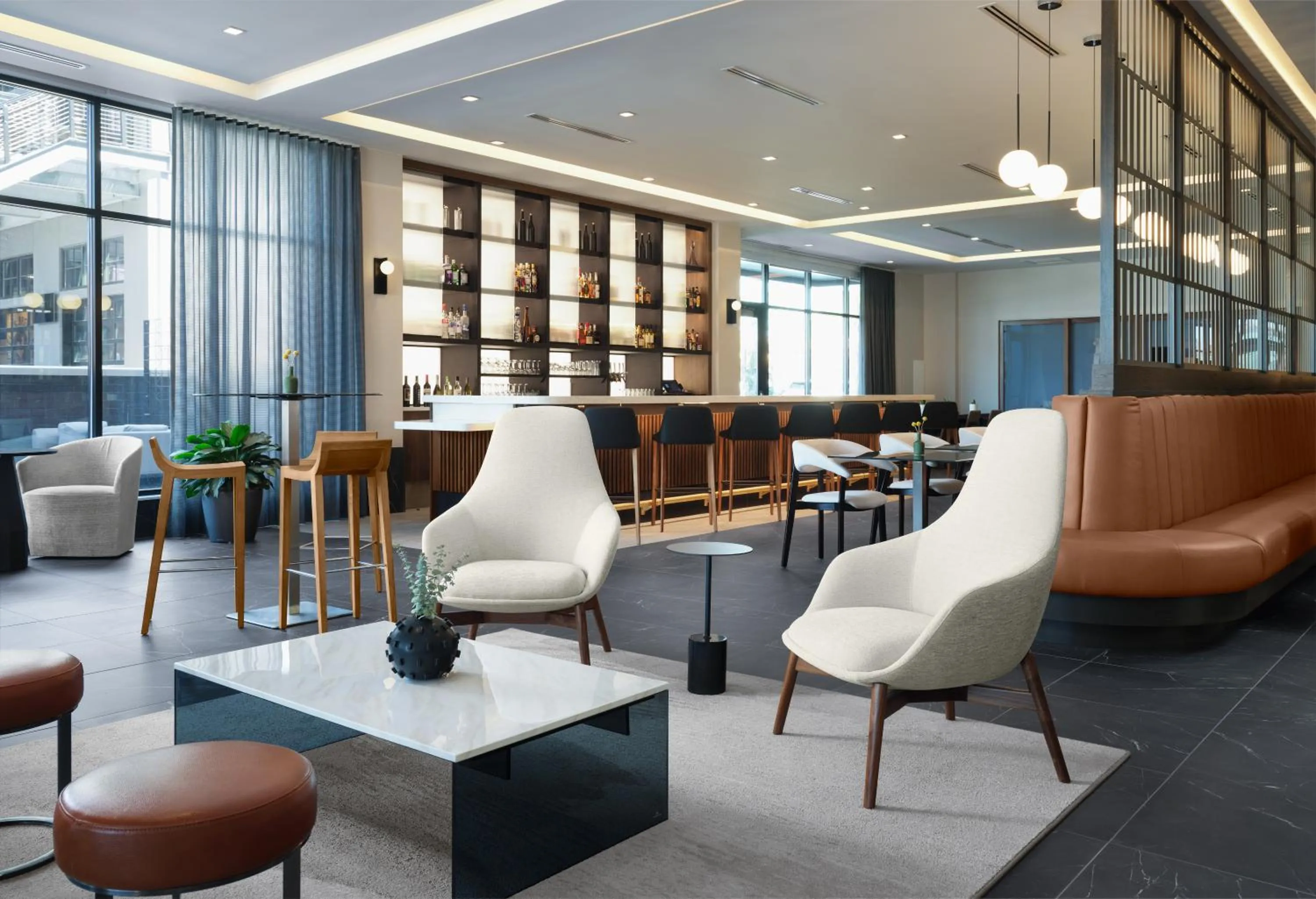 Lounge or bar in AC Hotel by Marriott Dayton