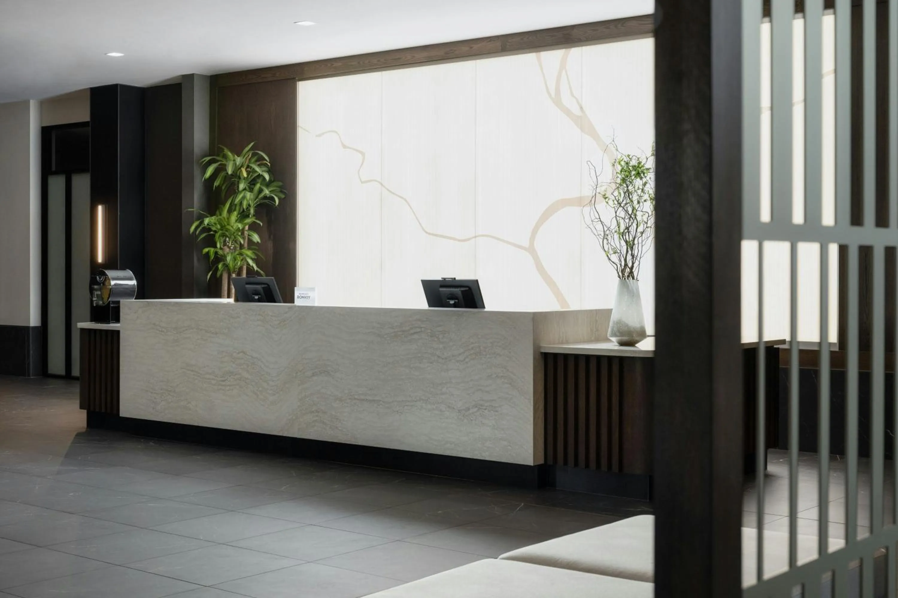 Lobby or reception in AC Hotel by Marriott Dayton