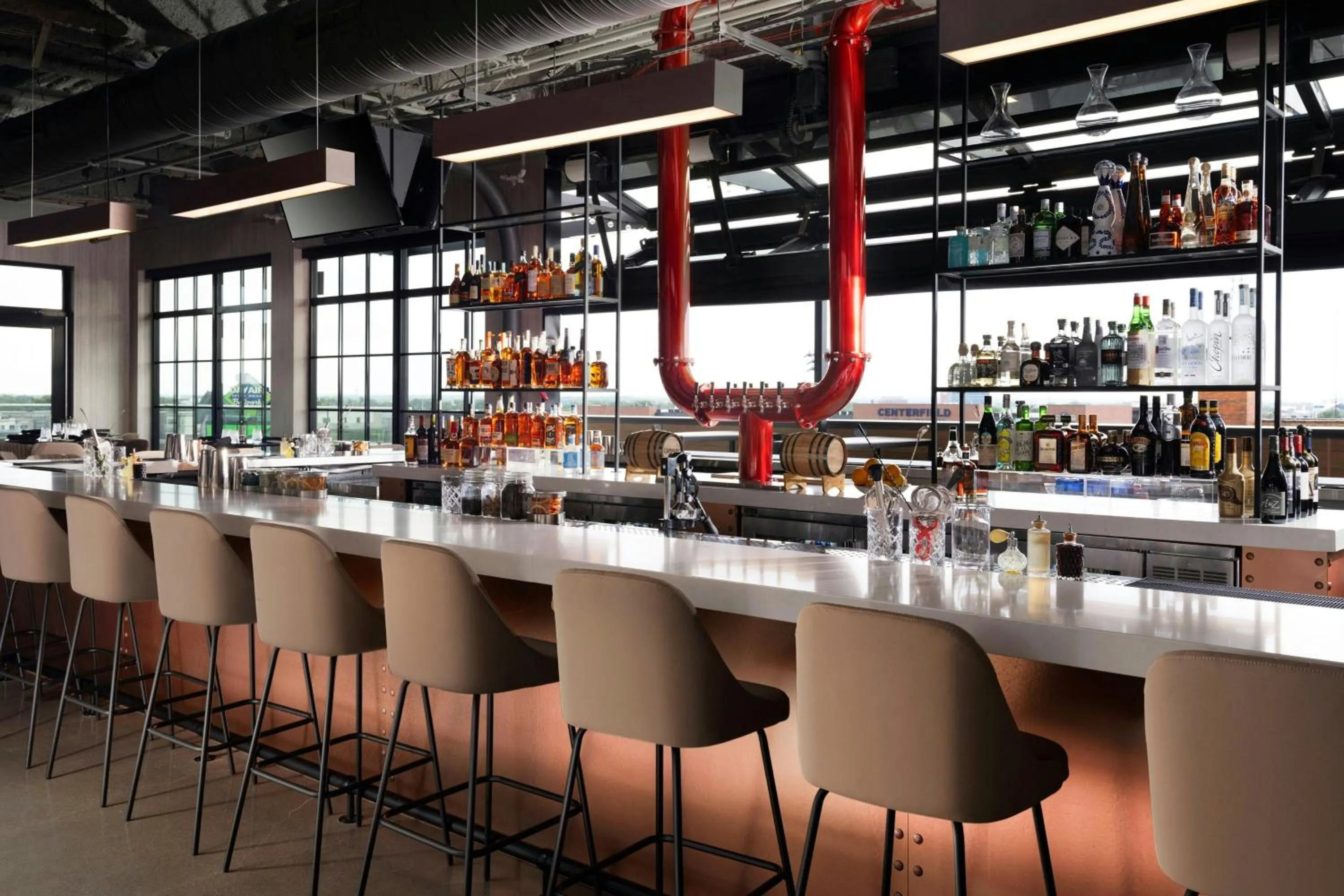 Lounge or bar in AC Hotel by Marriott Dayton