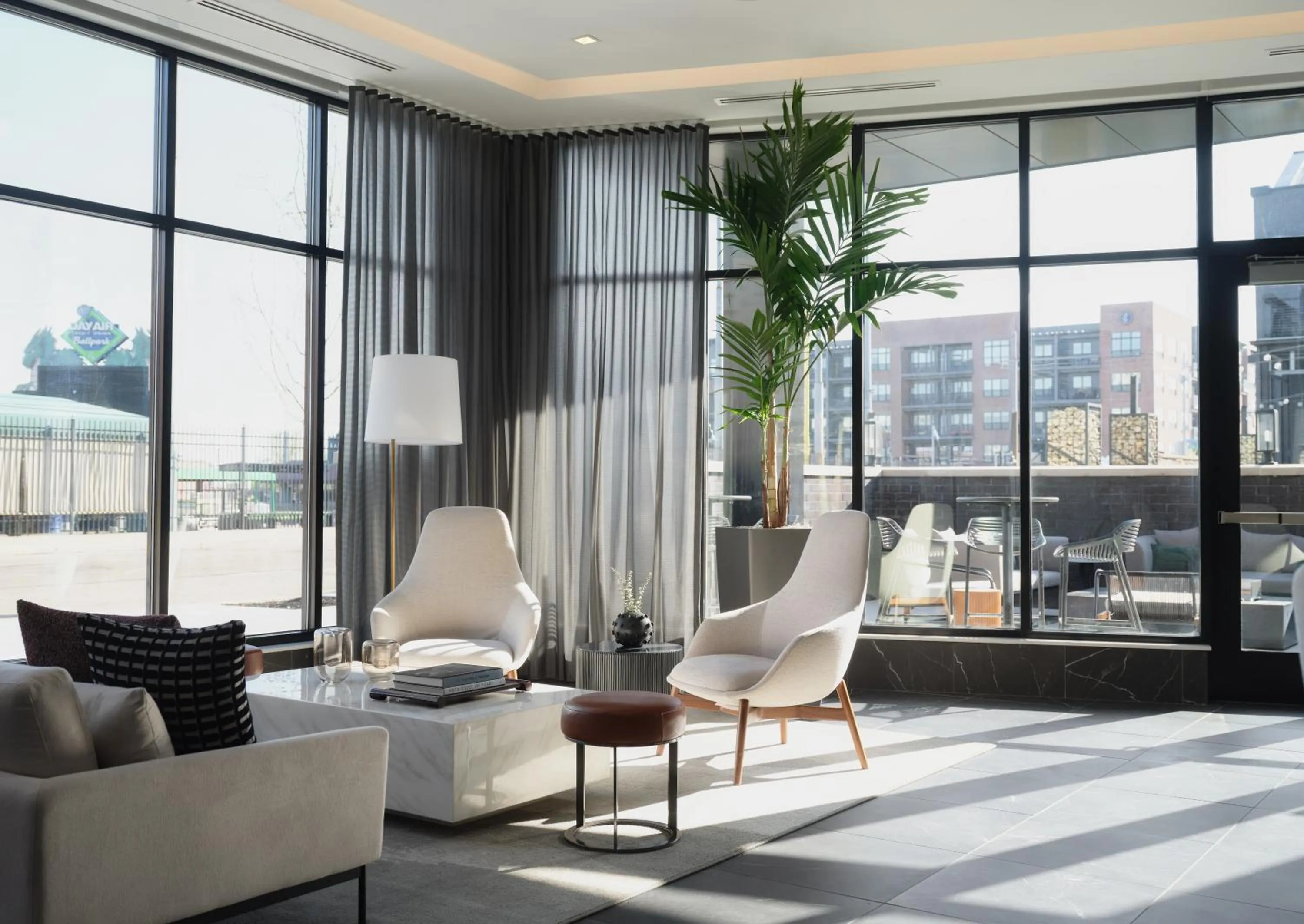 Lounge or bar in AC Hotel by Marriott Dayton