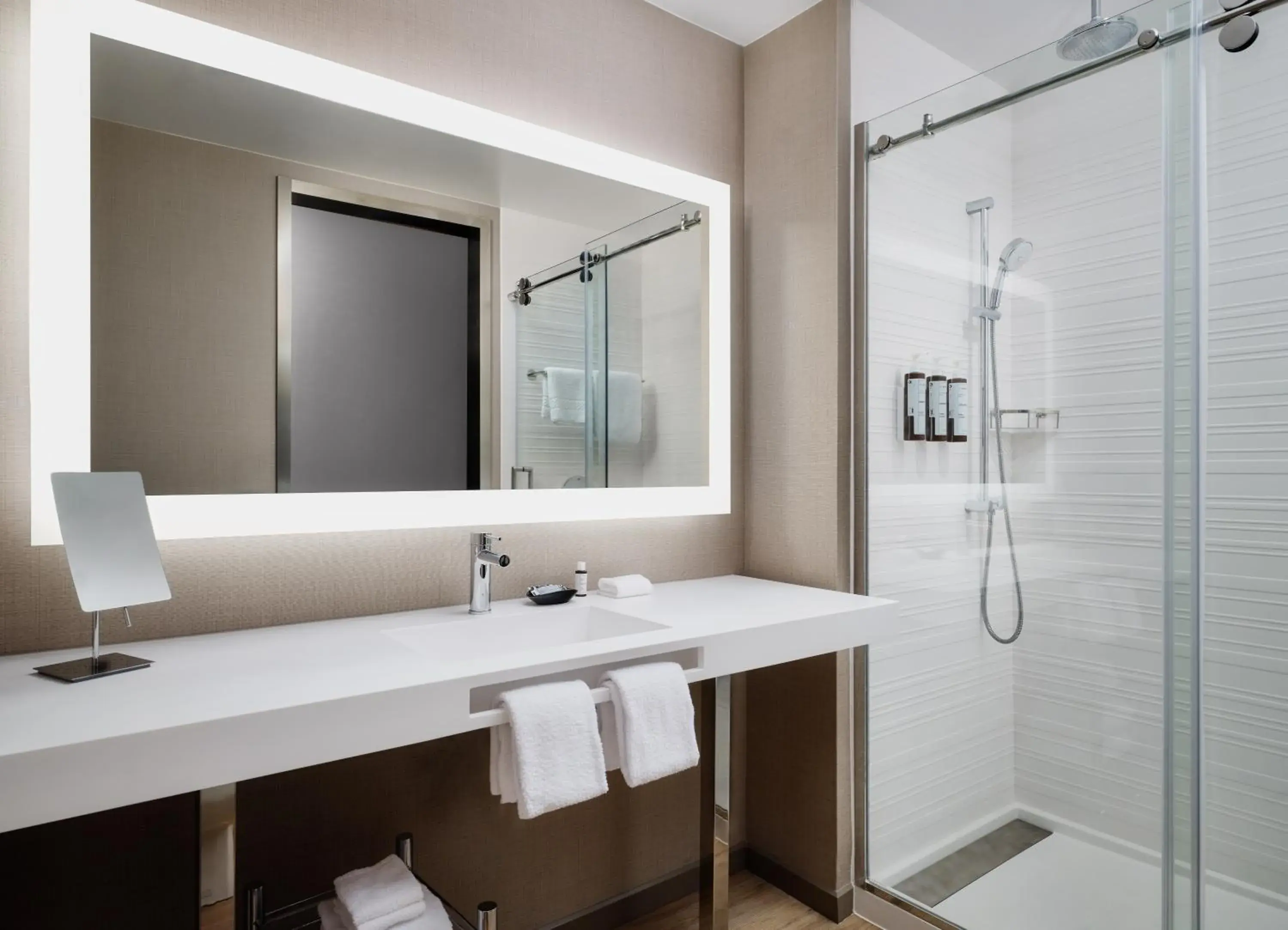 Standard Queen Room with Two Queen Beds - Hearing Accessible in AC Hotel by Marriott Dayton Standard Queen Room with Two Queen Beds - Hearing Accessible in AC Hotel by Marriott Dayton