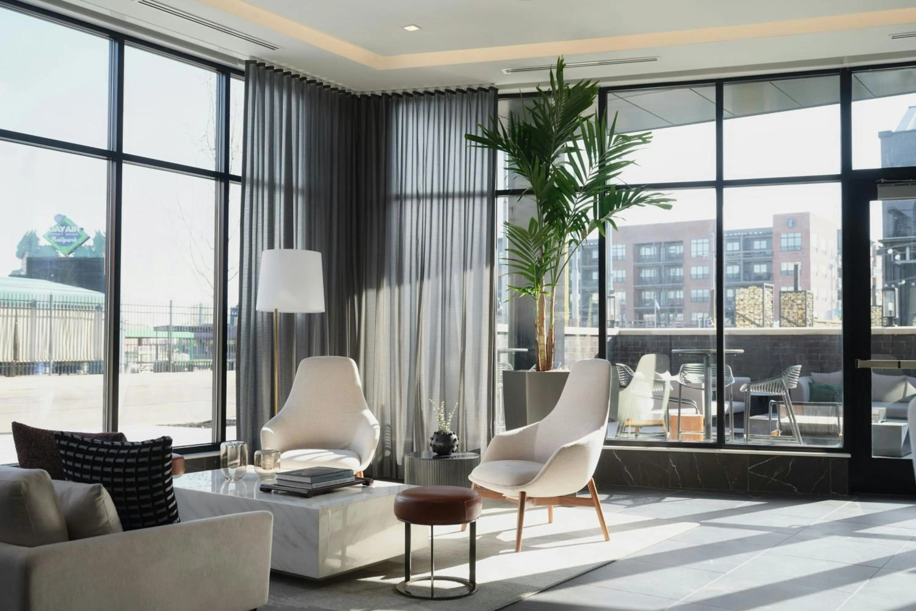 Lounge or bar in AC Hotel by Marriott Dayton