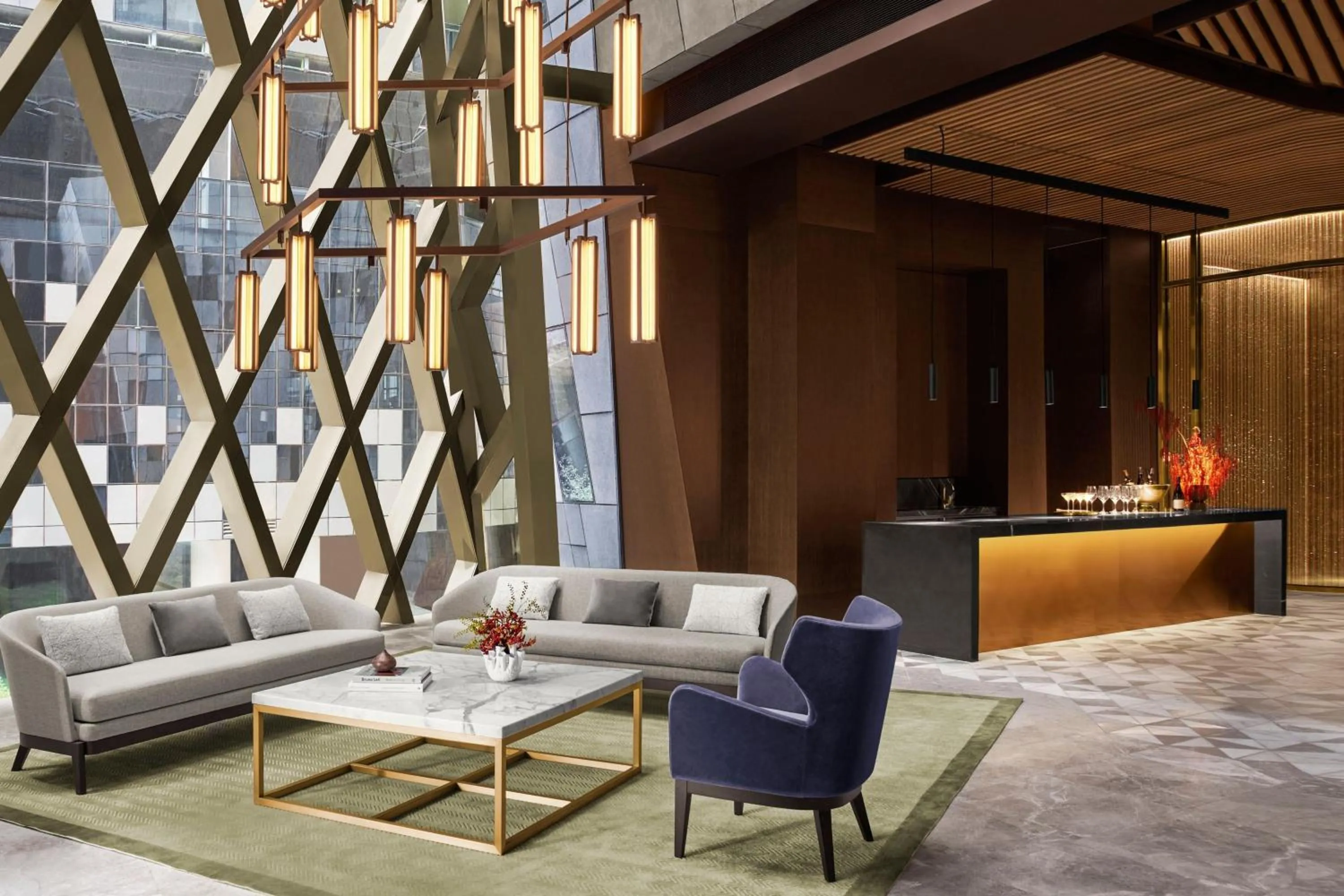 Lounge or bar in The Ritz-Carlton, Melbourne