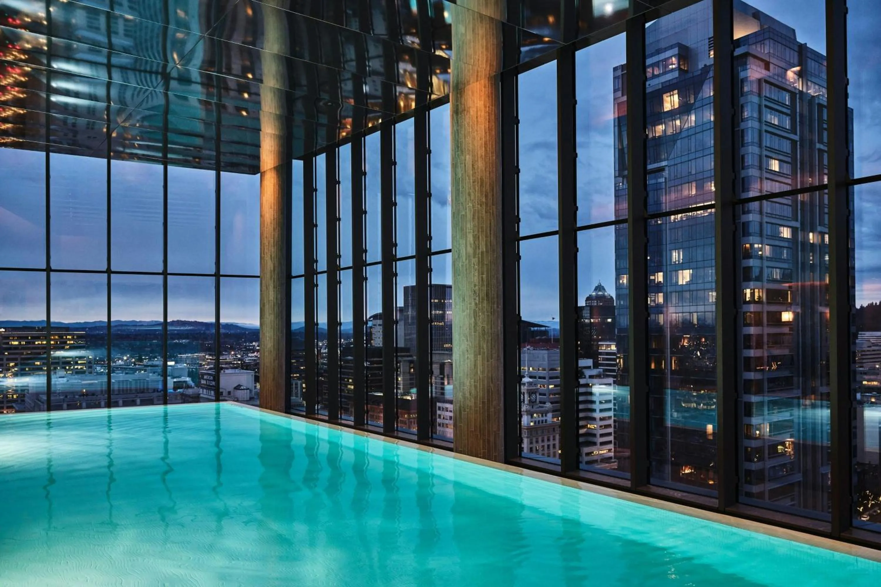 Swimming pool in The Ritz-Carlton, Portland