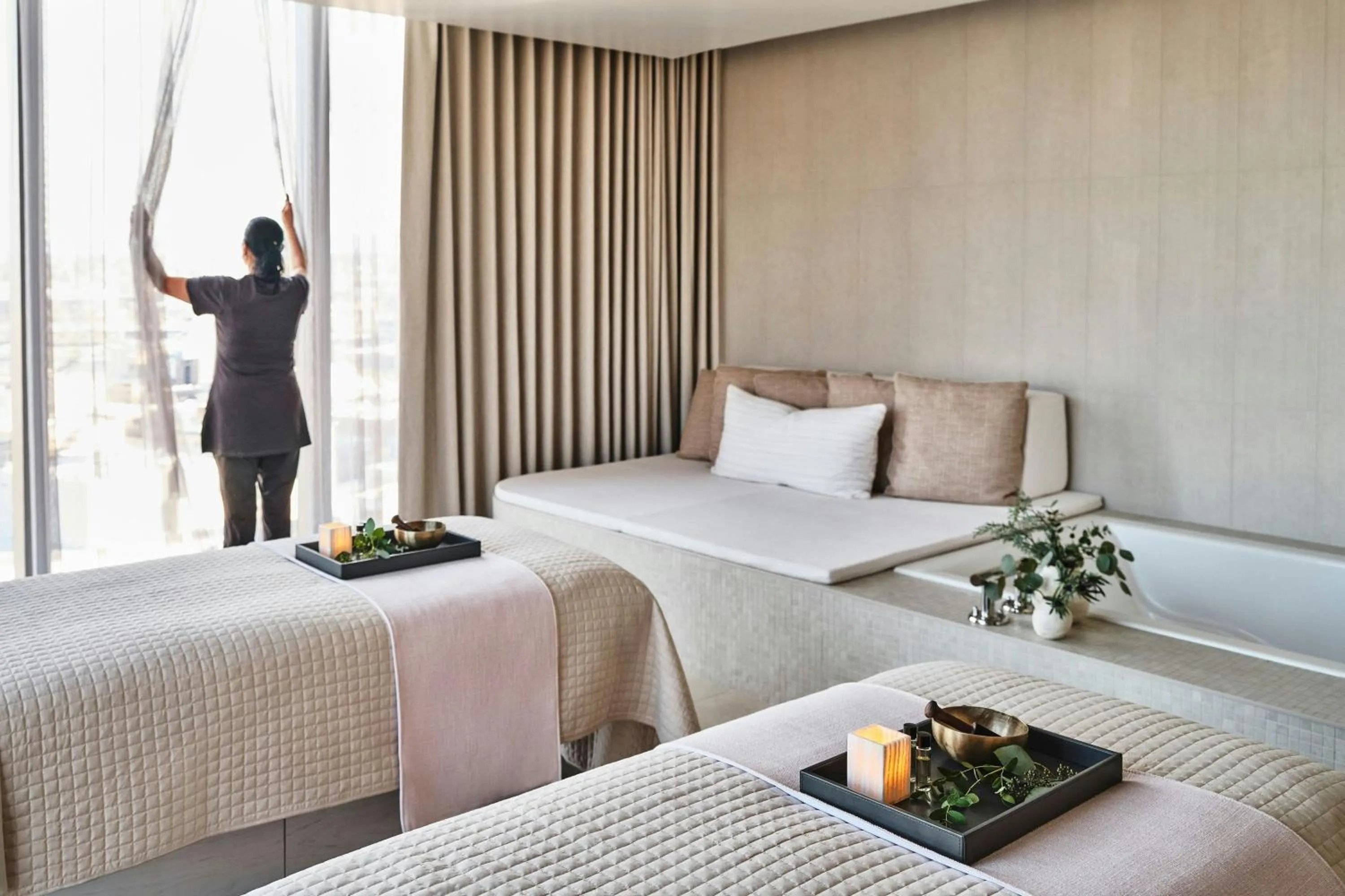 Spa and wellness centre/facilities, Bed in The Ritz-Carlton, Portland