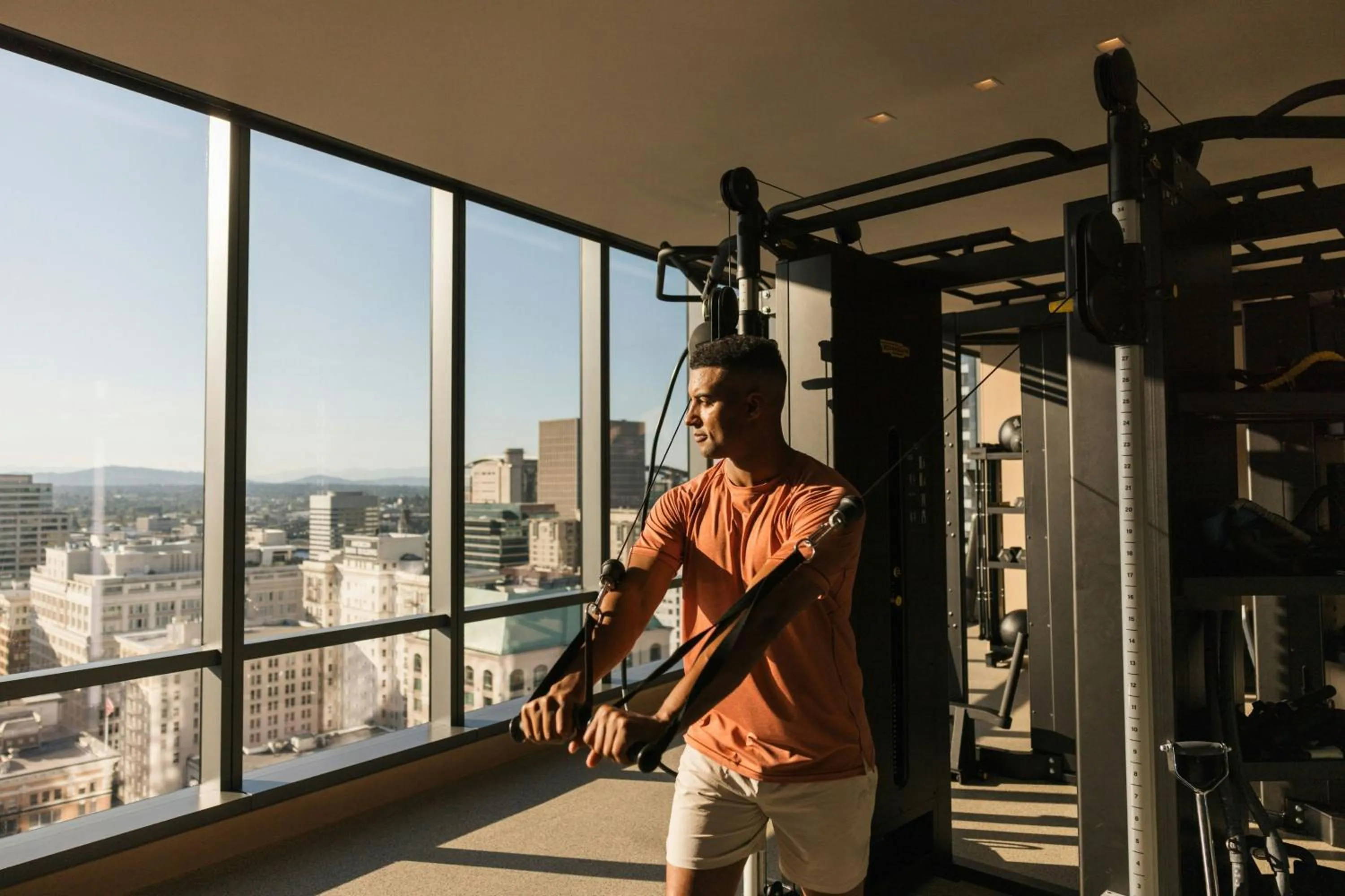 Fitness centre/facilities in The Ritz-Carlton, Portland