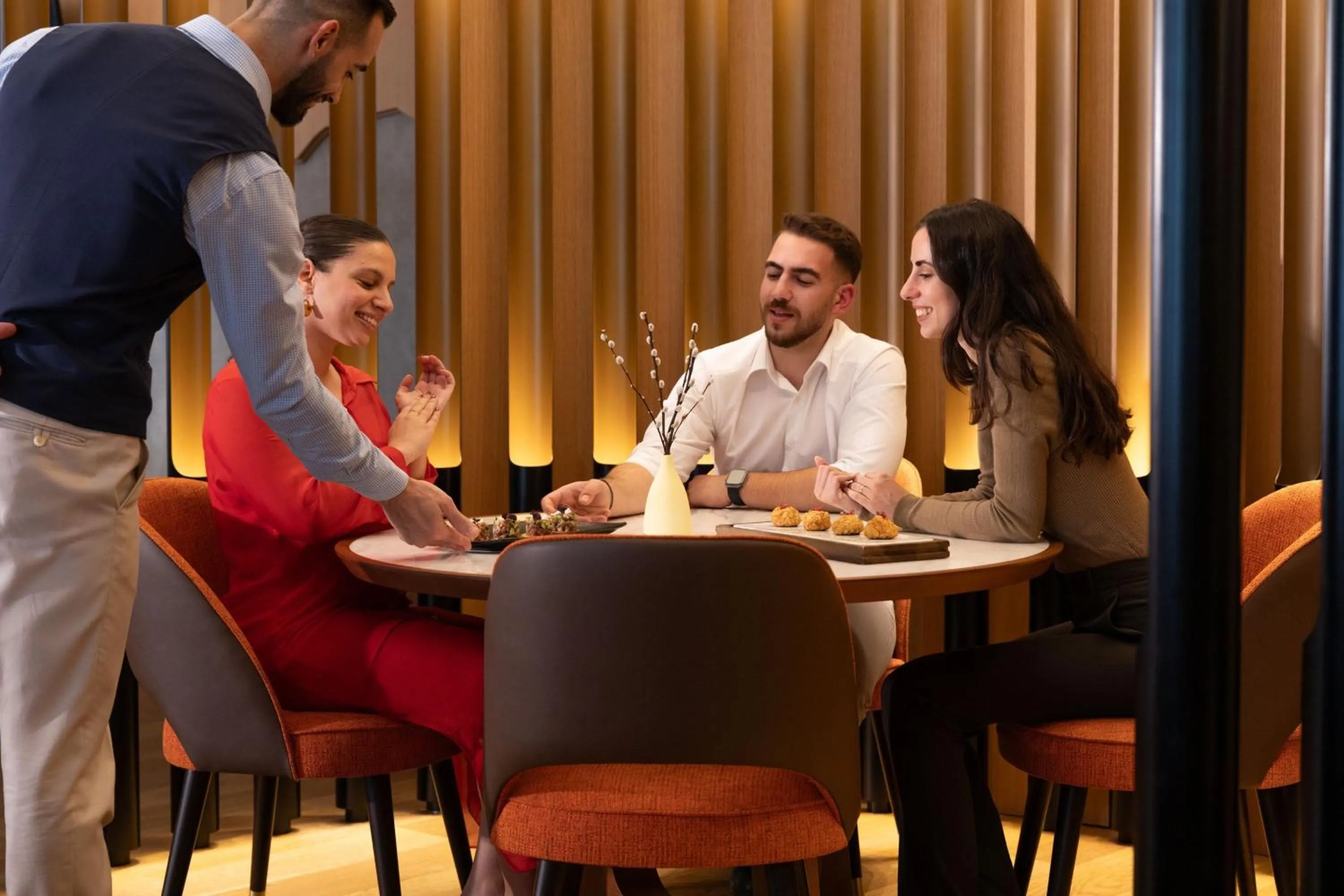 Lounge or bar in Tirana Marriott Hotel