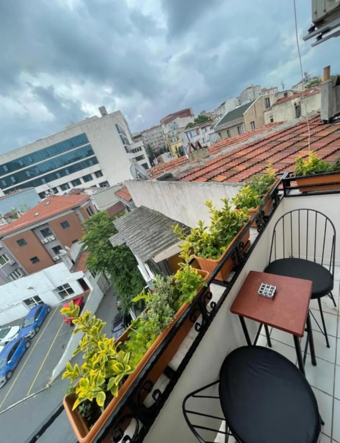 City view in Elegance Aparts Cihangir