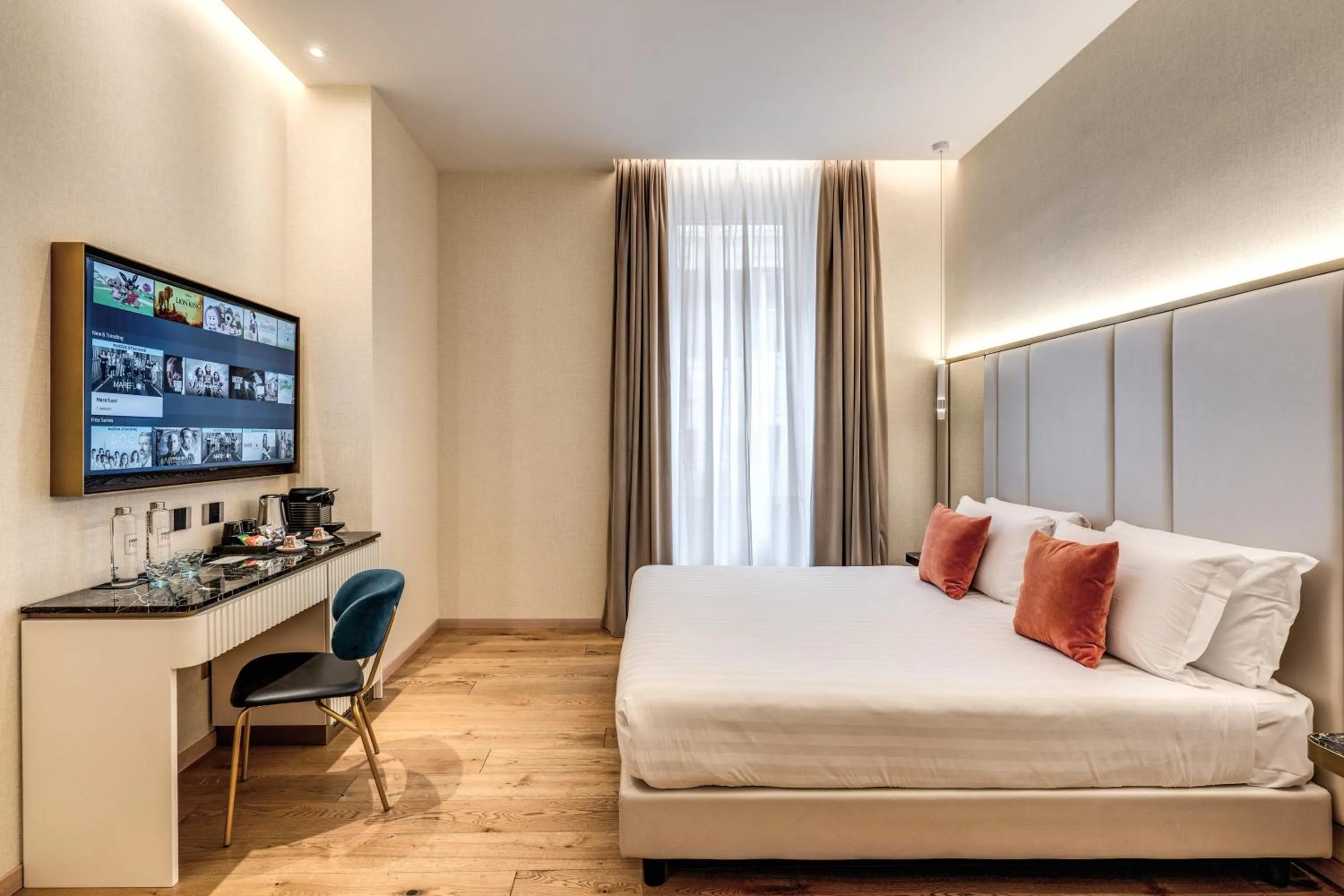 Bed in CC Palace Hotel