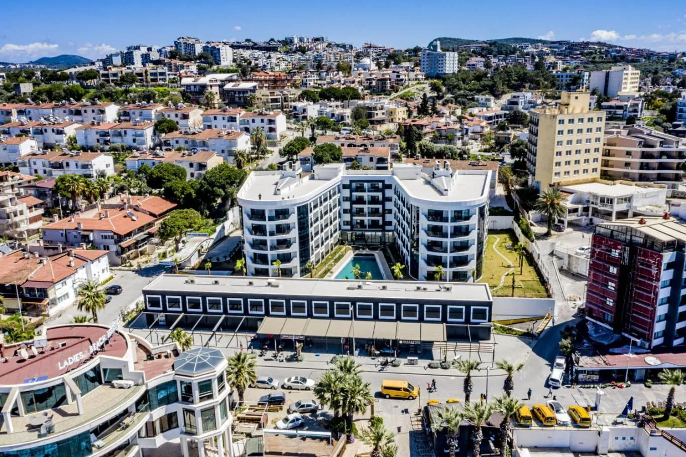 Bird's eye view in Ege Birlik Seasight Suites