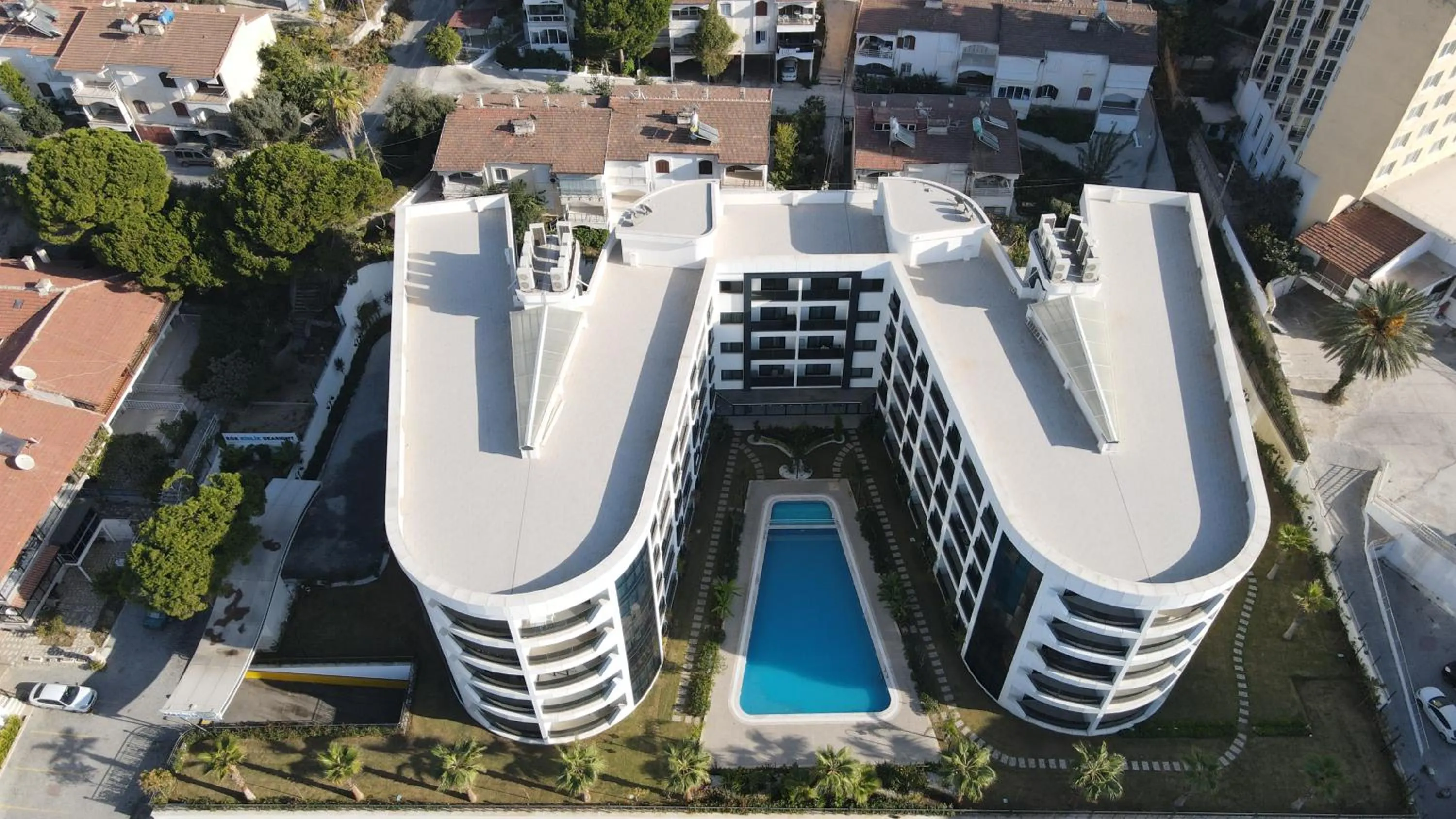 Bird's eye view in Ege Birlik Seasight Suites